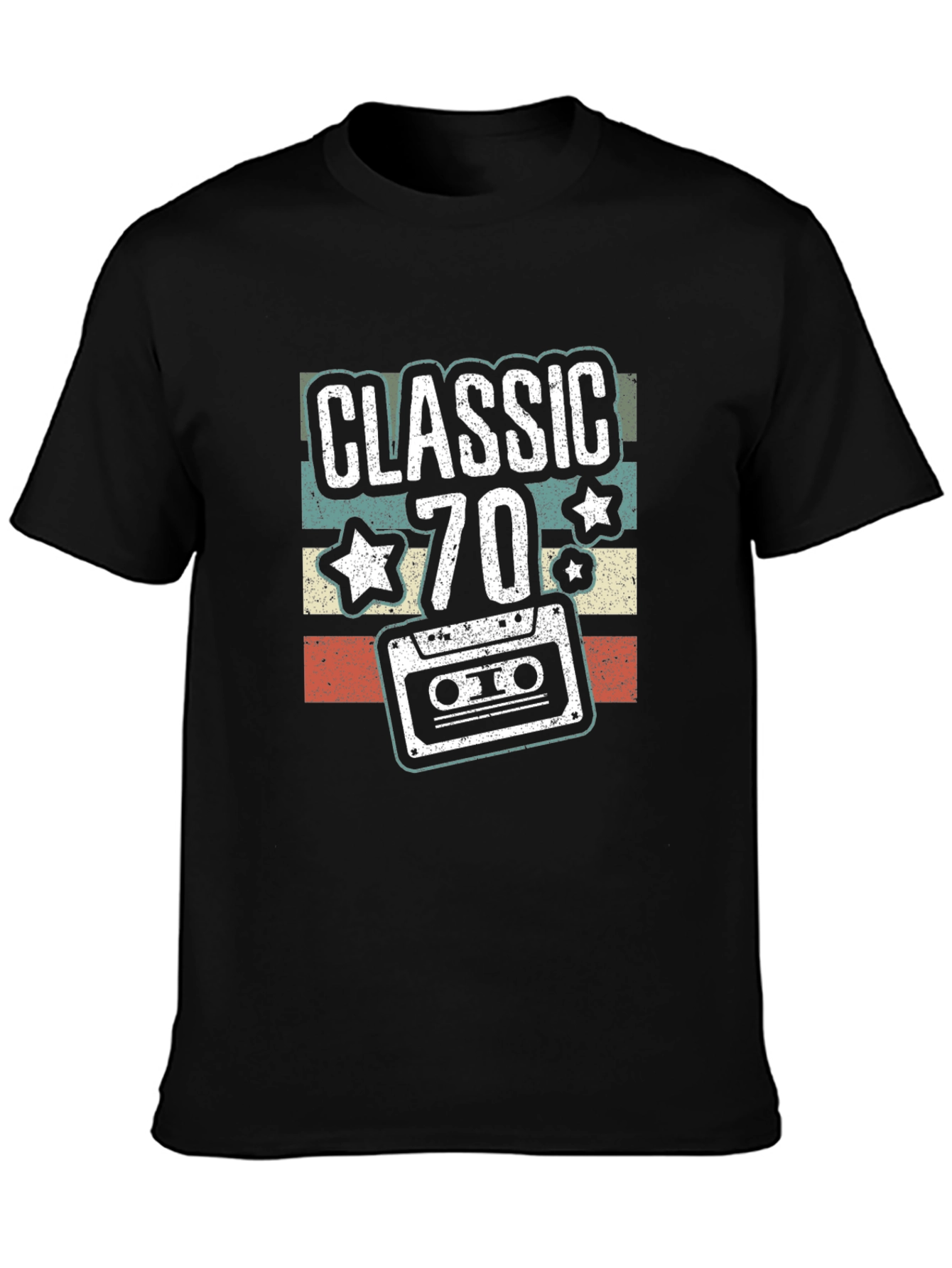 Classic 70s Retro Cassette T-Shirt