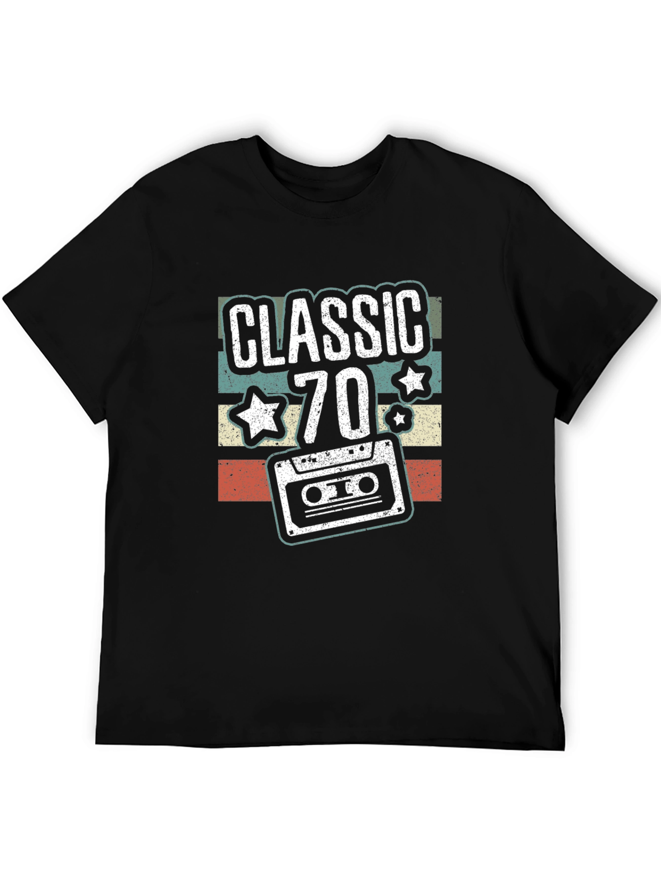 Classic 70s Retro Cassette T-Shirt