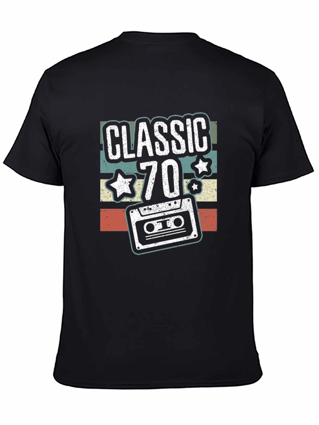 Classic 70s Retro Cassette T-Shirt