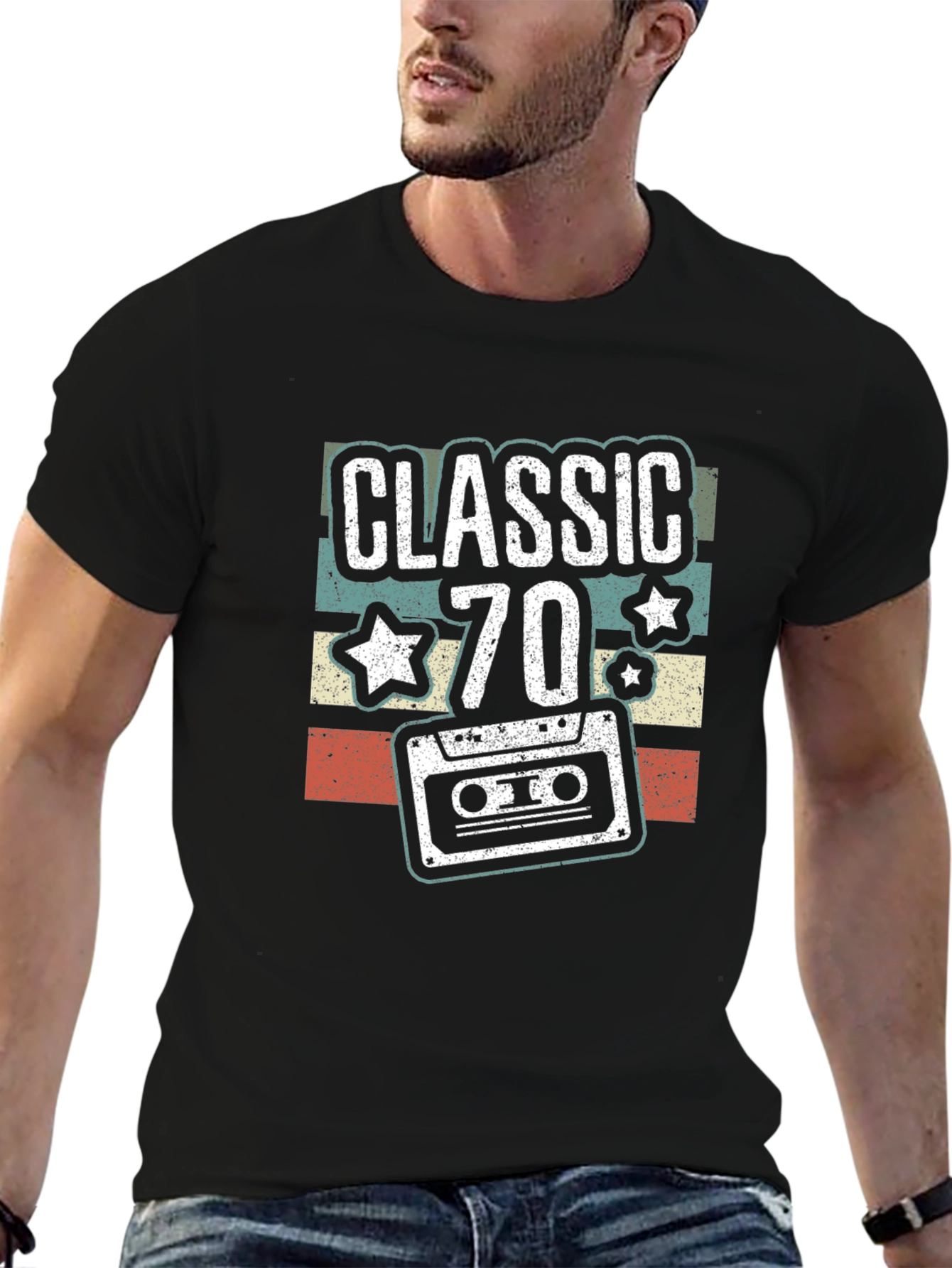 Classic 70s Retro Cassette T-Shirt