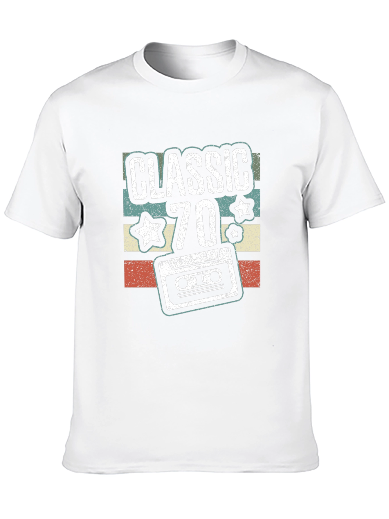 Classic 70s Retro Cassette T-Shirt