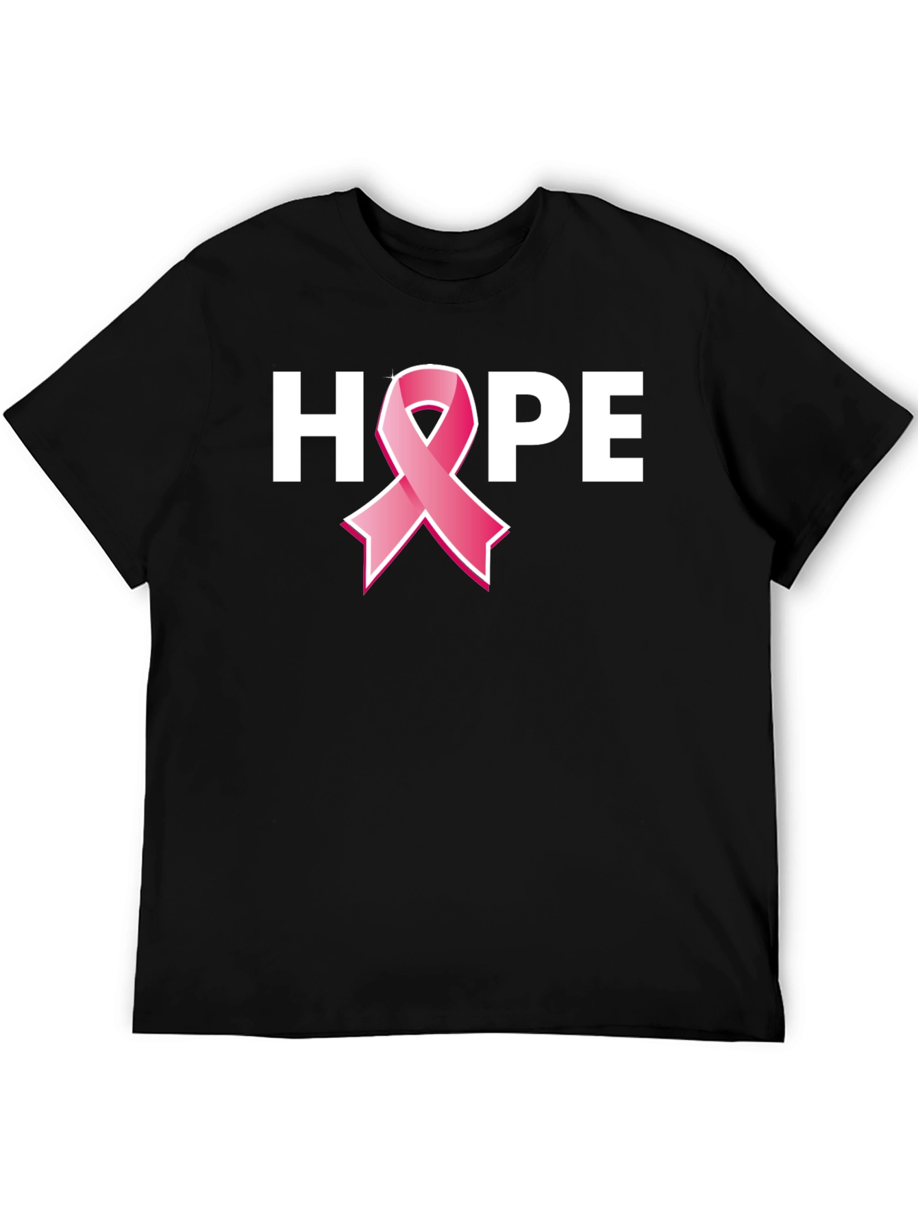 Hope Ribbon T-Shirt: Breast Cancer Awareness