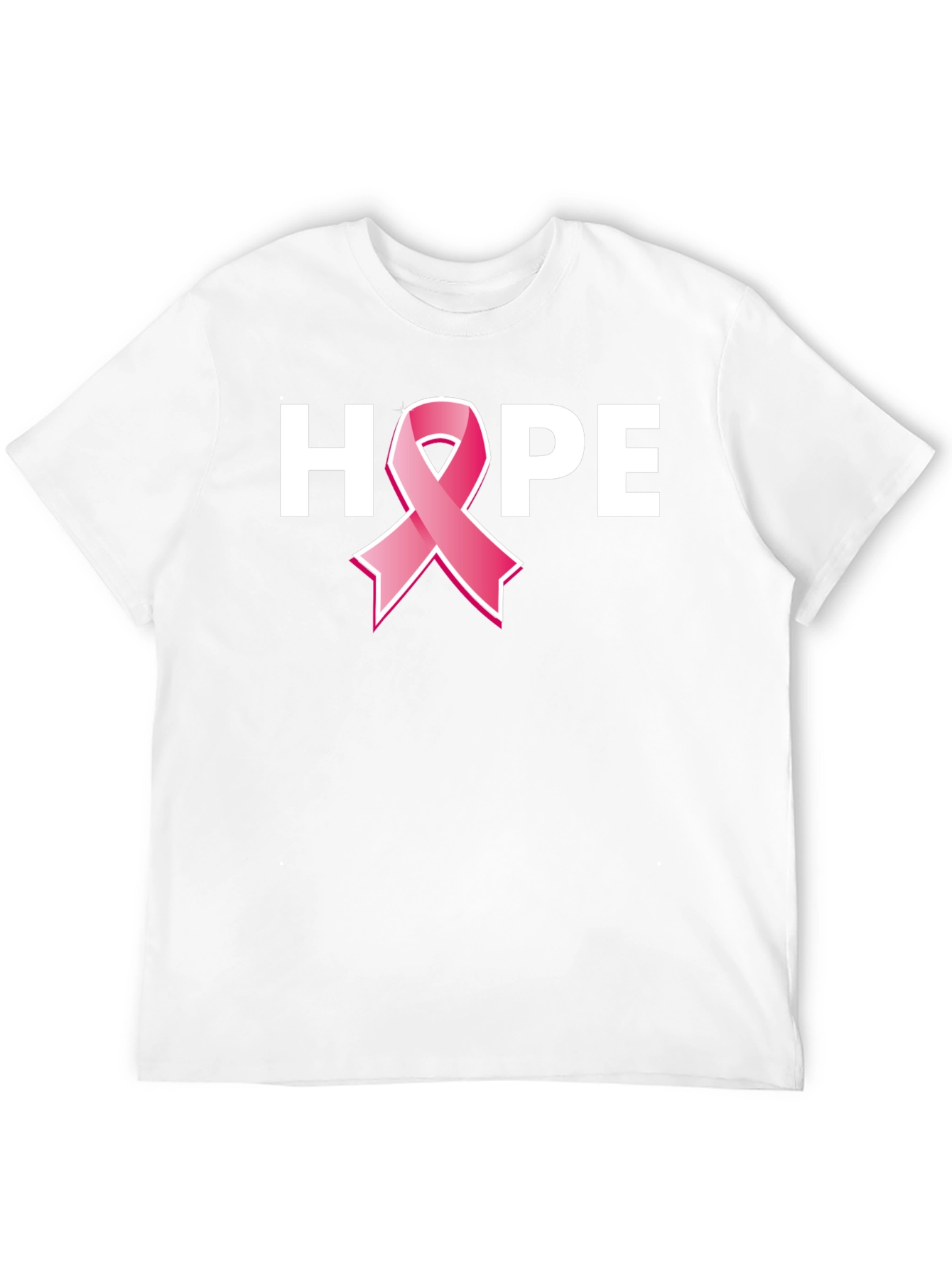 Hope Ribbon T-Shirt: Breast Cancer Awareness