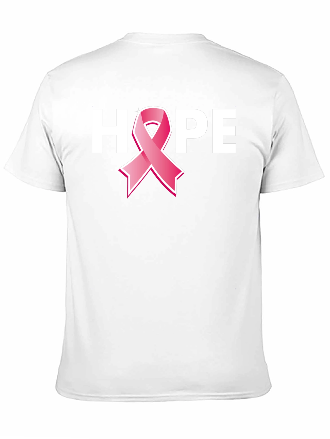 Hope Ribbon T-Shirt: Breast Cancer Awareness