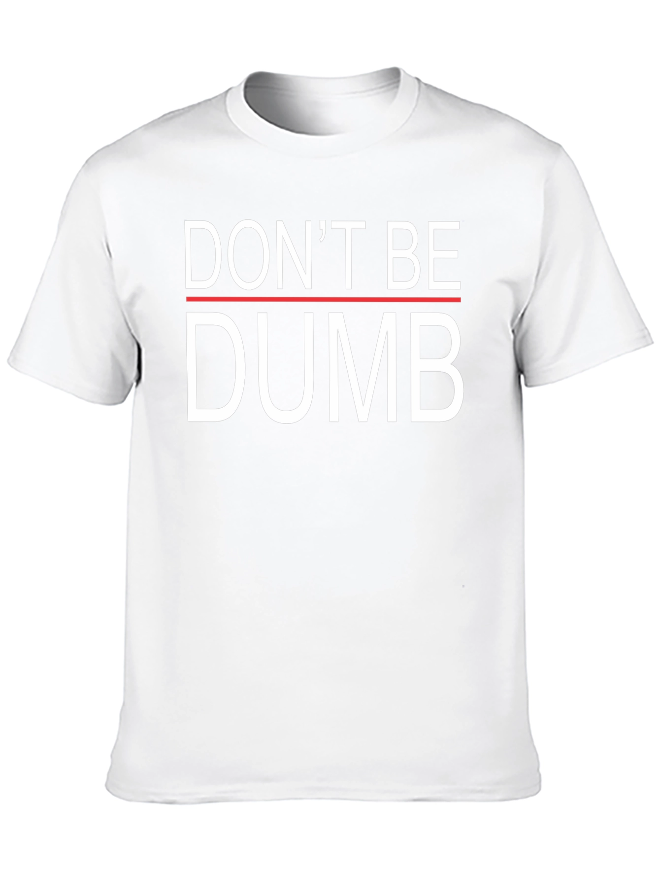Dont Be Dumb Graphic Tee - Black