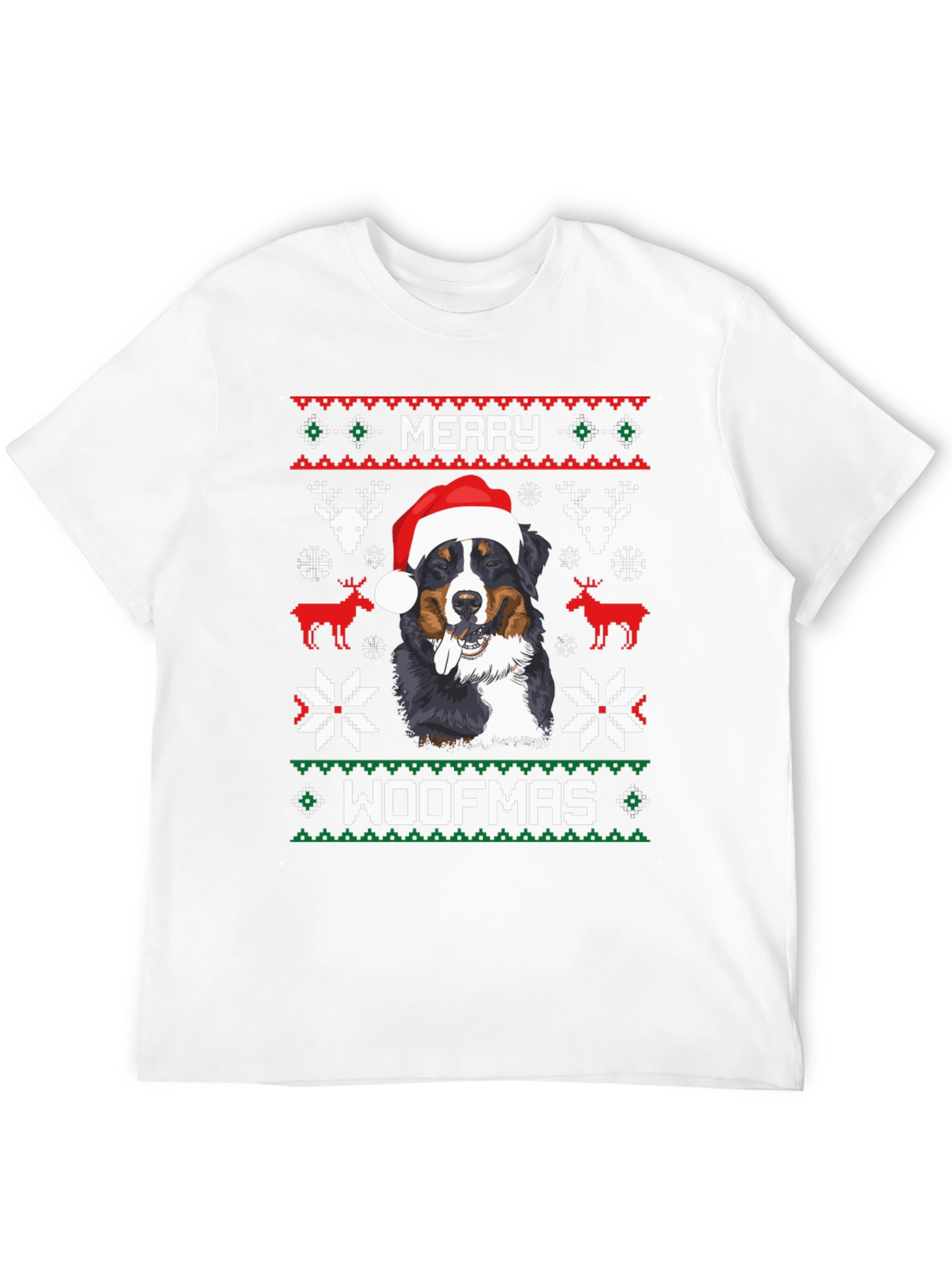 Merry Woofmas Dog Christmas T-Shirt