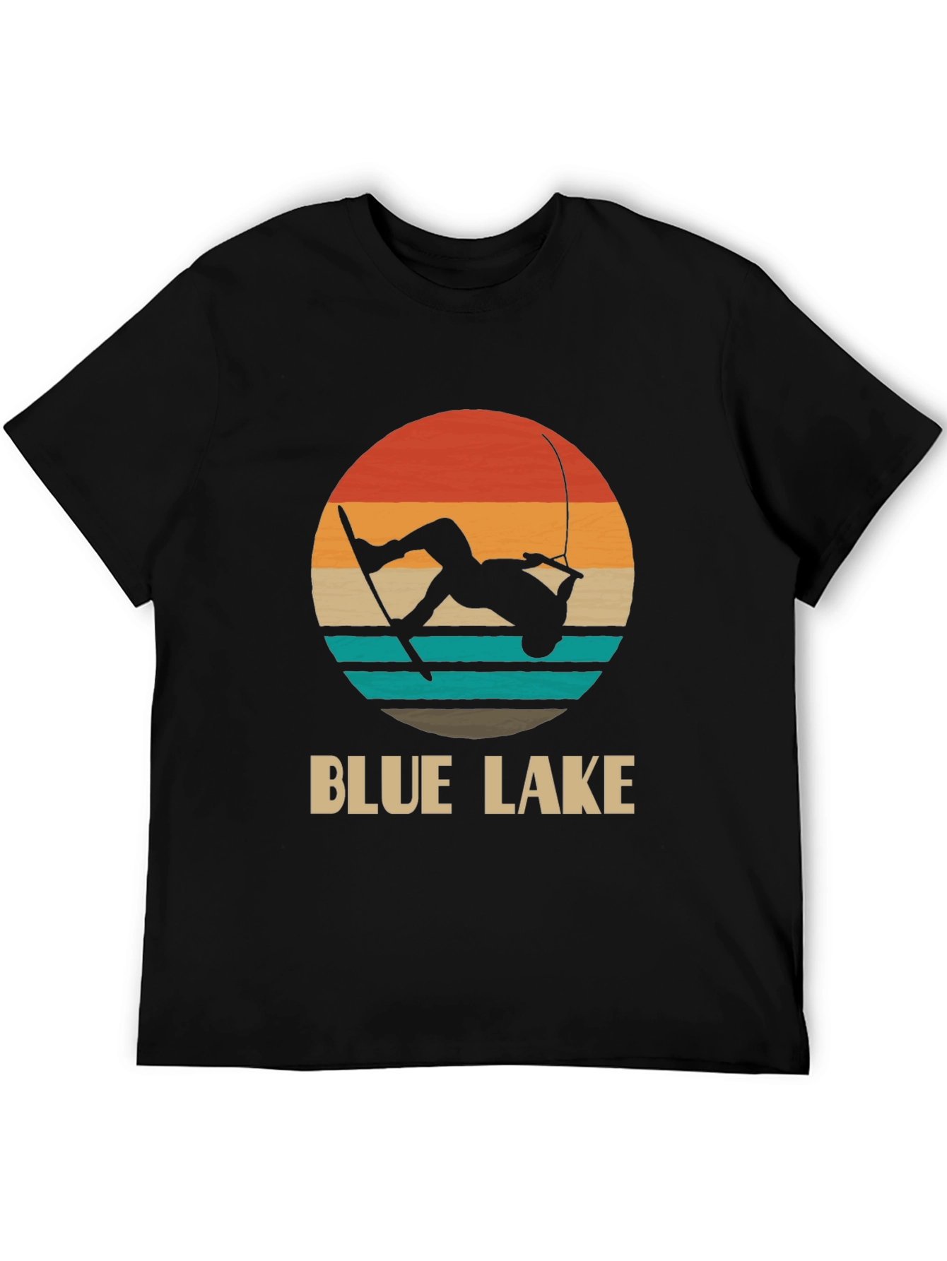Blue Lake Wakeboarder Graphic Tee