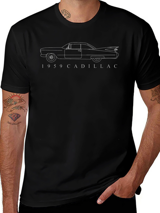 1959 Cadillac Graphic T-Shirt - Classic Car Tee