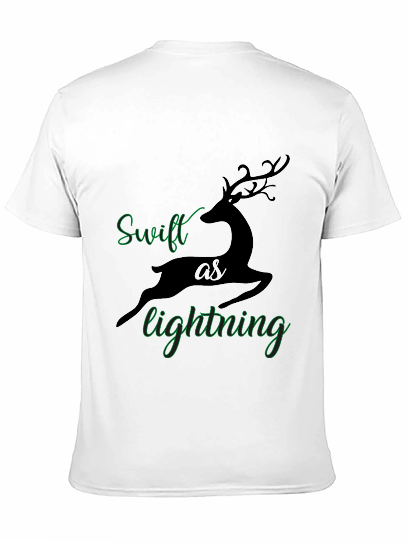Swift as Lightning Deer Graphic Tee