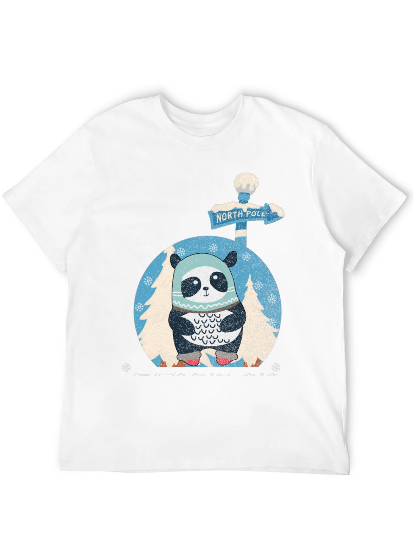 Winter Panda Graphic Tee