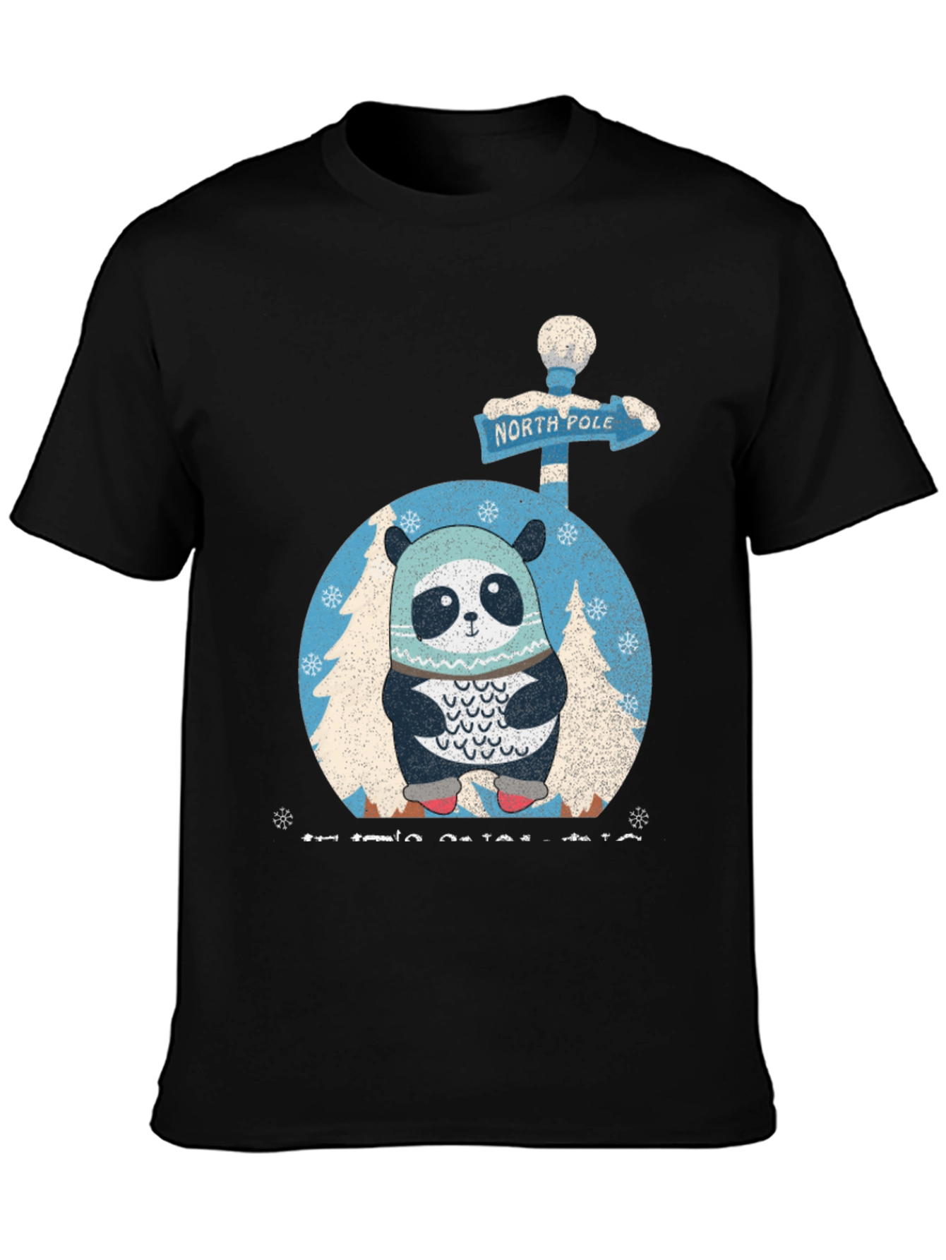 Winter Panda Graphic Tee