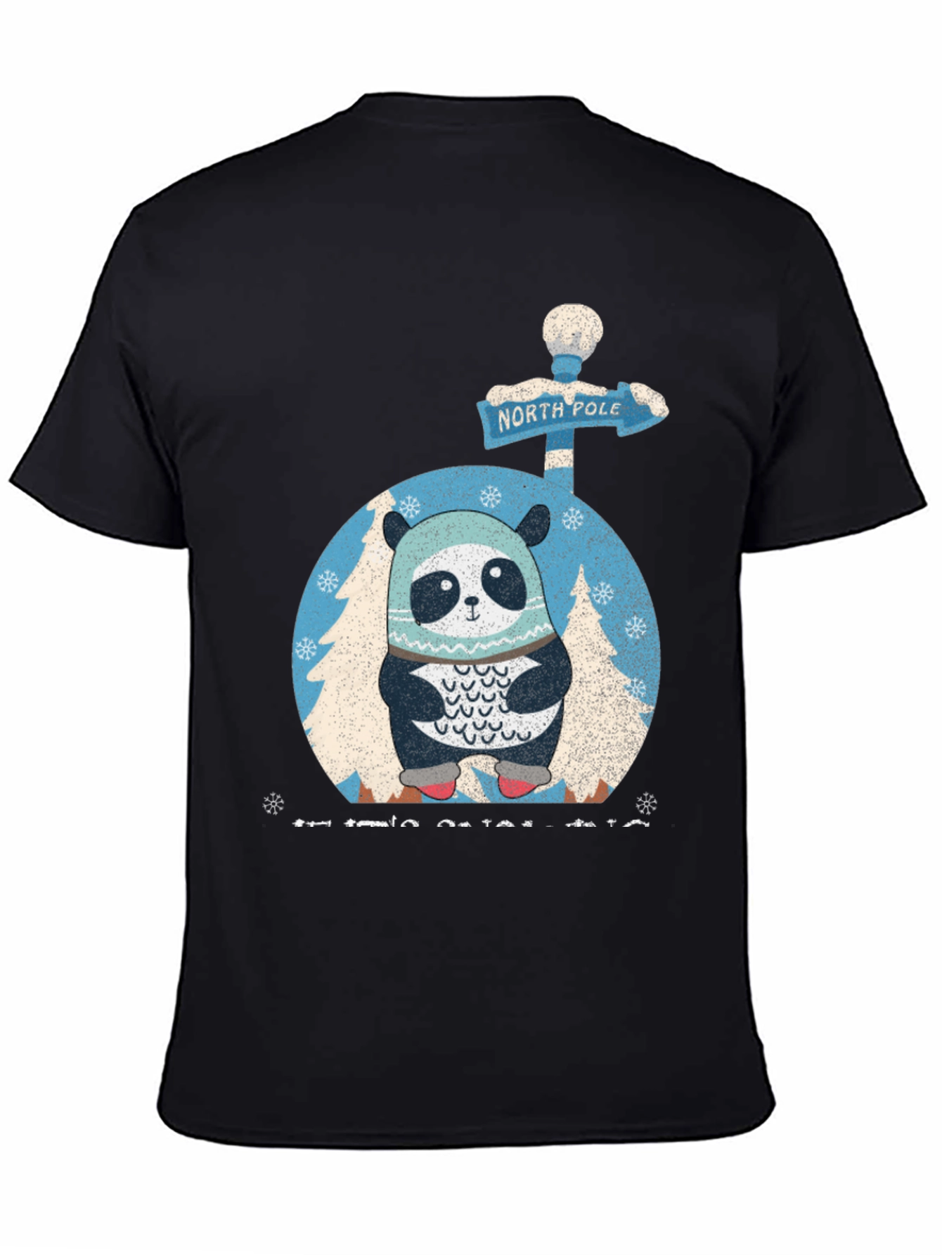 Winter Panda Graphic Tee