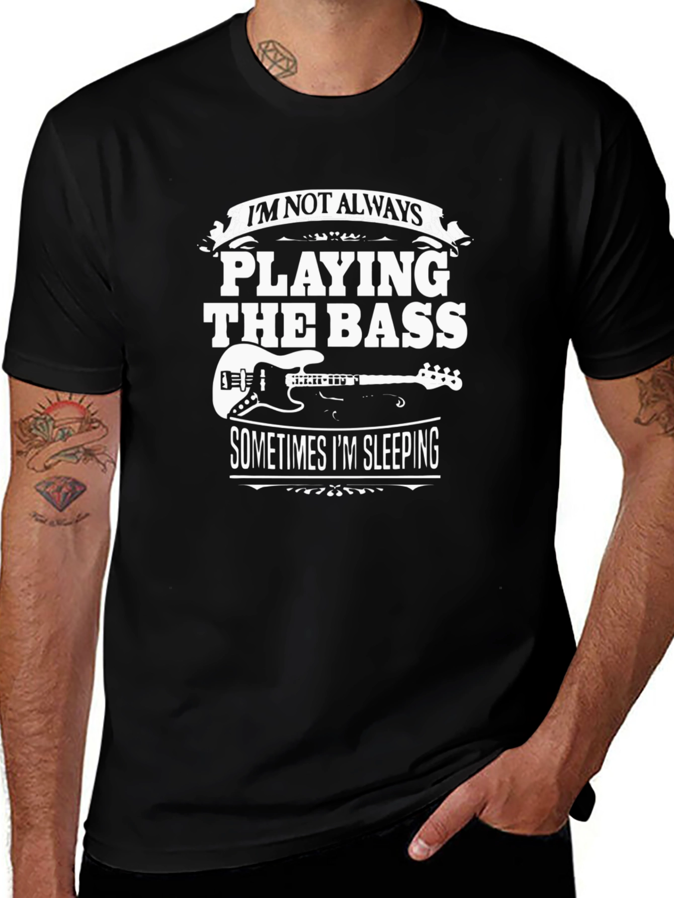 Bass Guitarist T-Shirt - Funny Music Lover Tee
