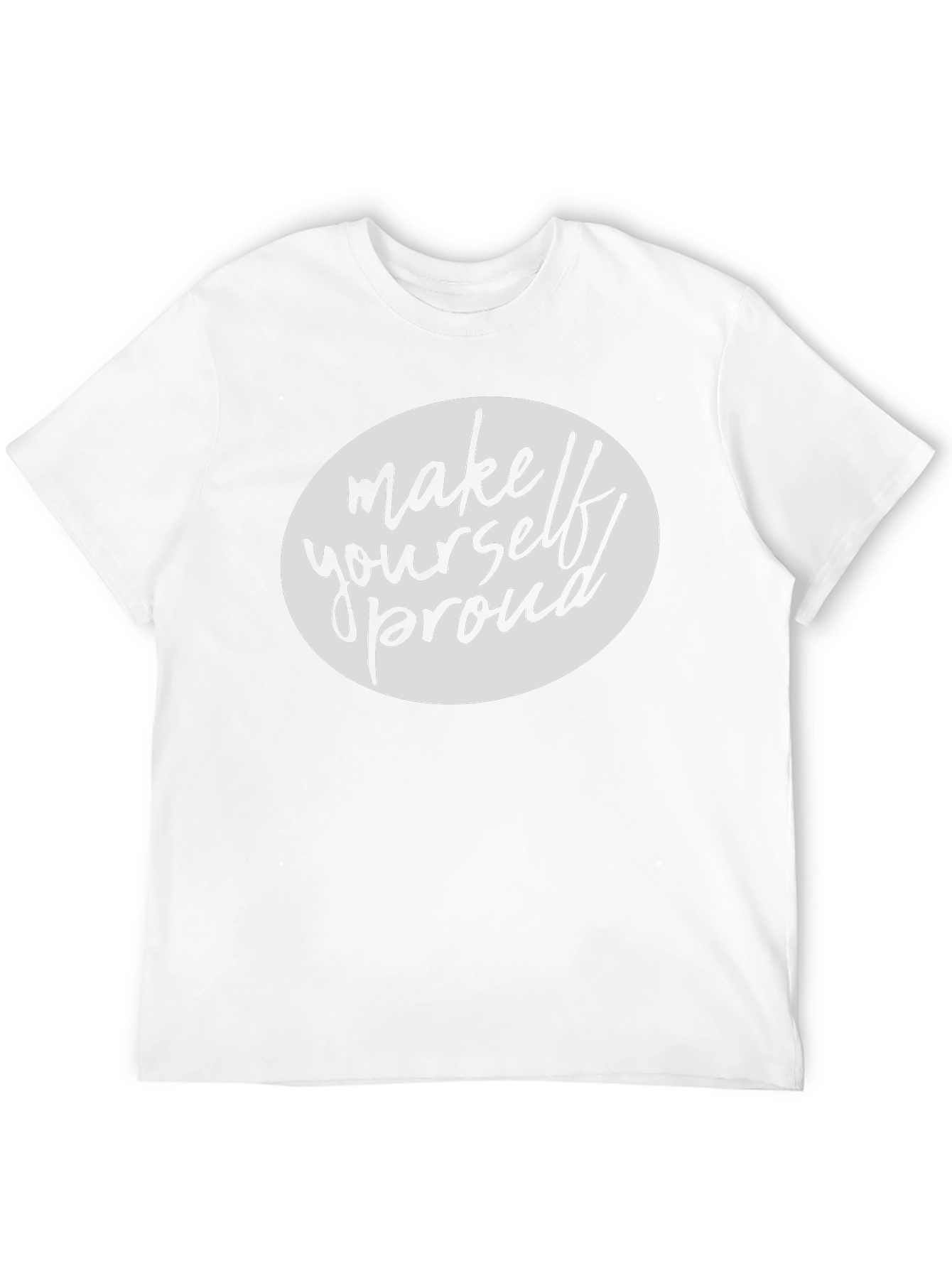 Make Yourself Proud Black Graphic Tee Shirt