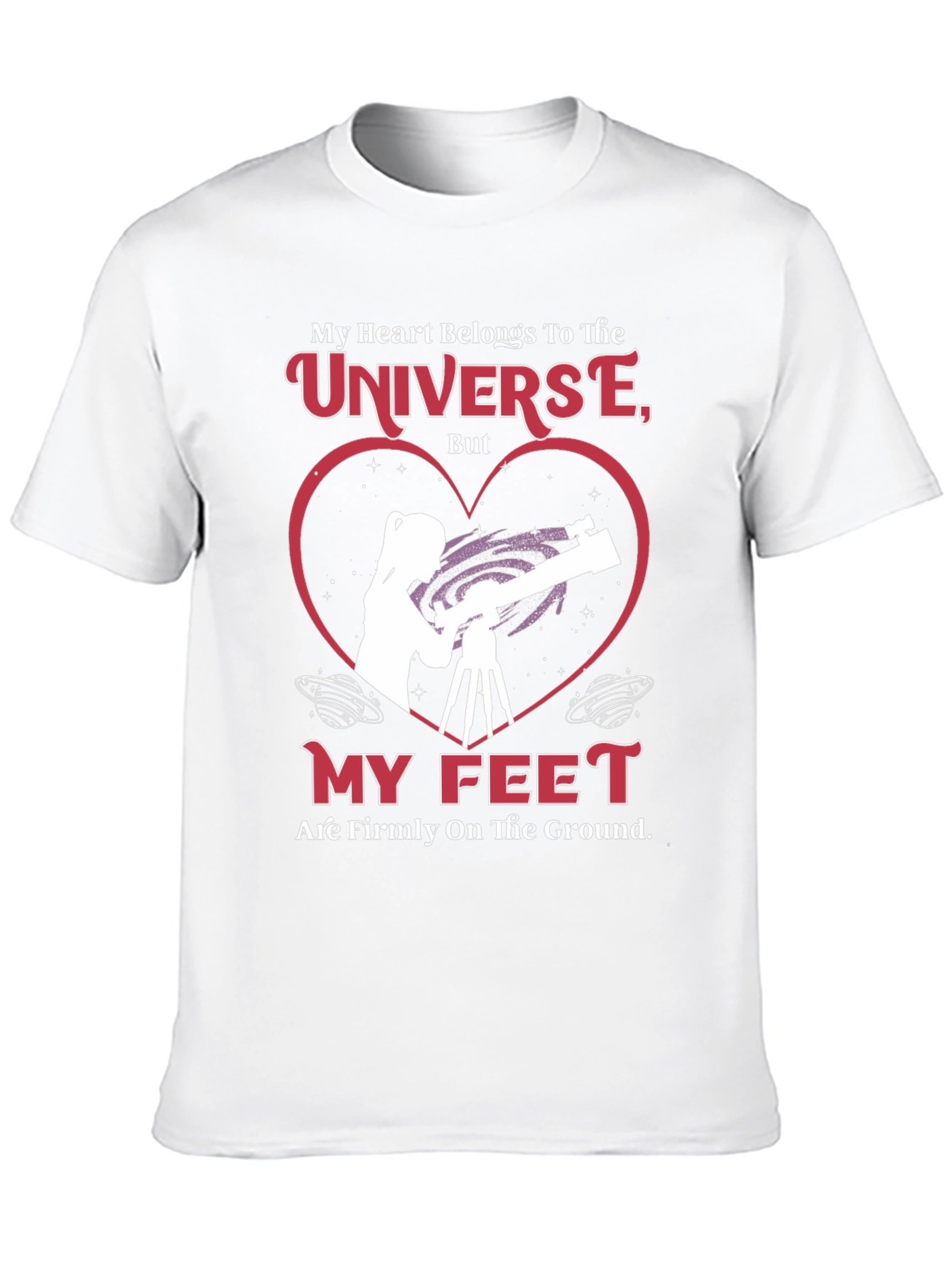 My Heart Belongs To The Universe T-Shirt