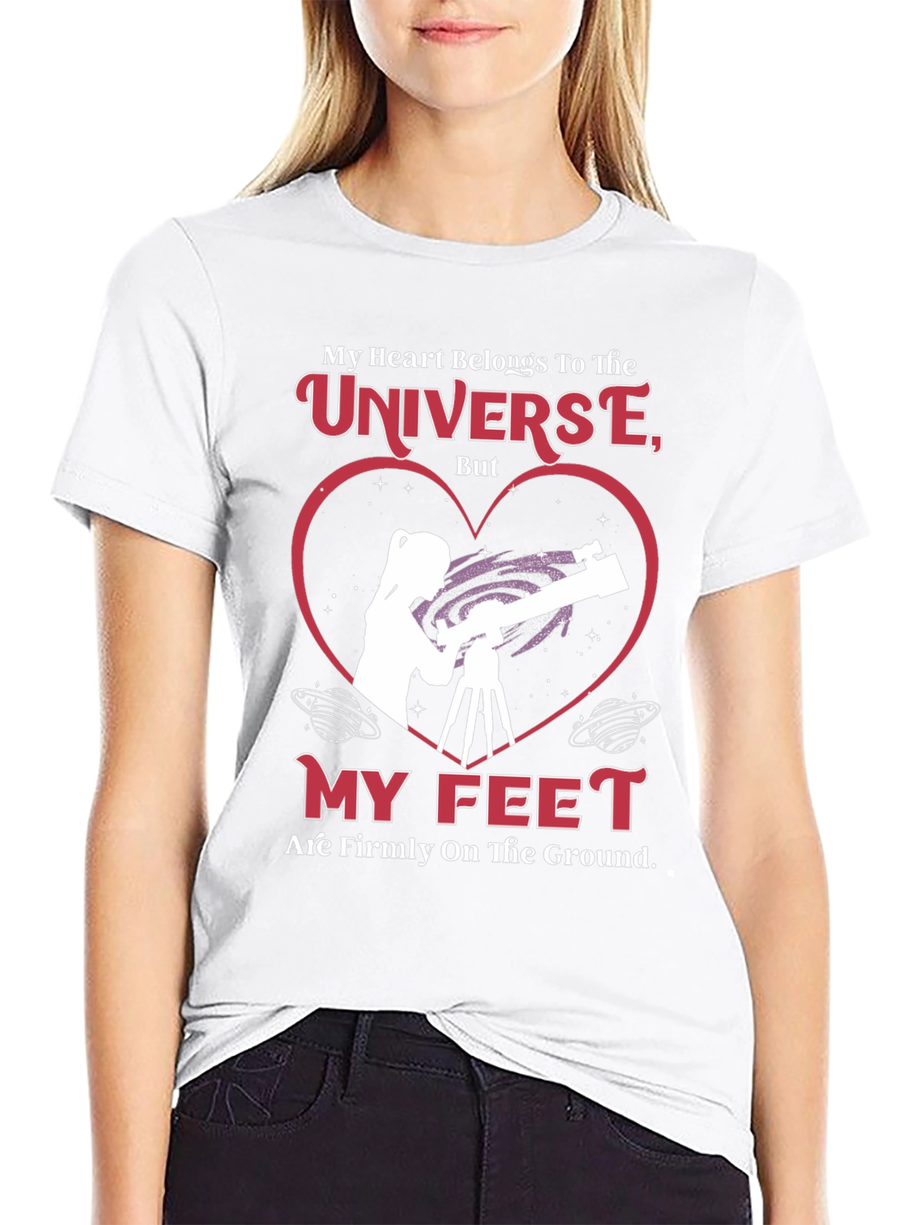 My Heart Belongs To The Universe T-Shirt