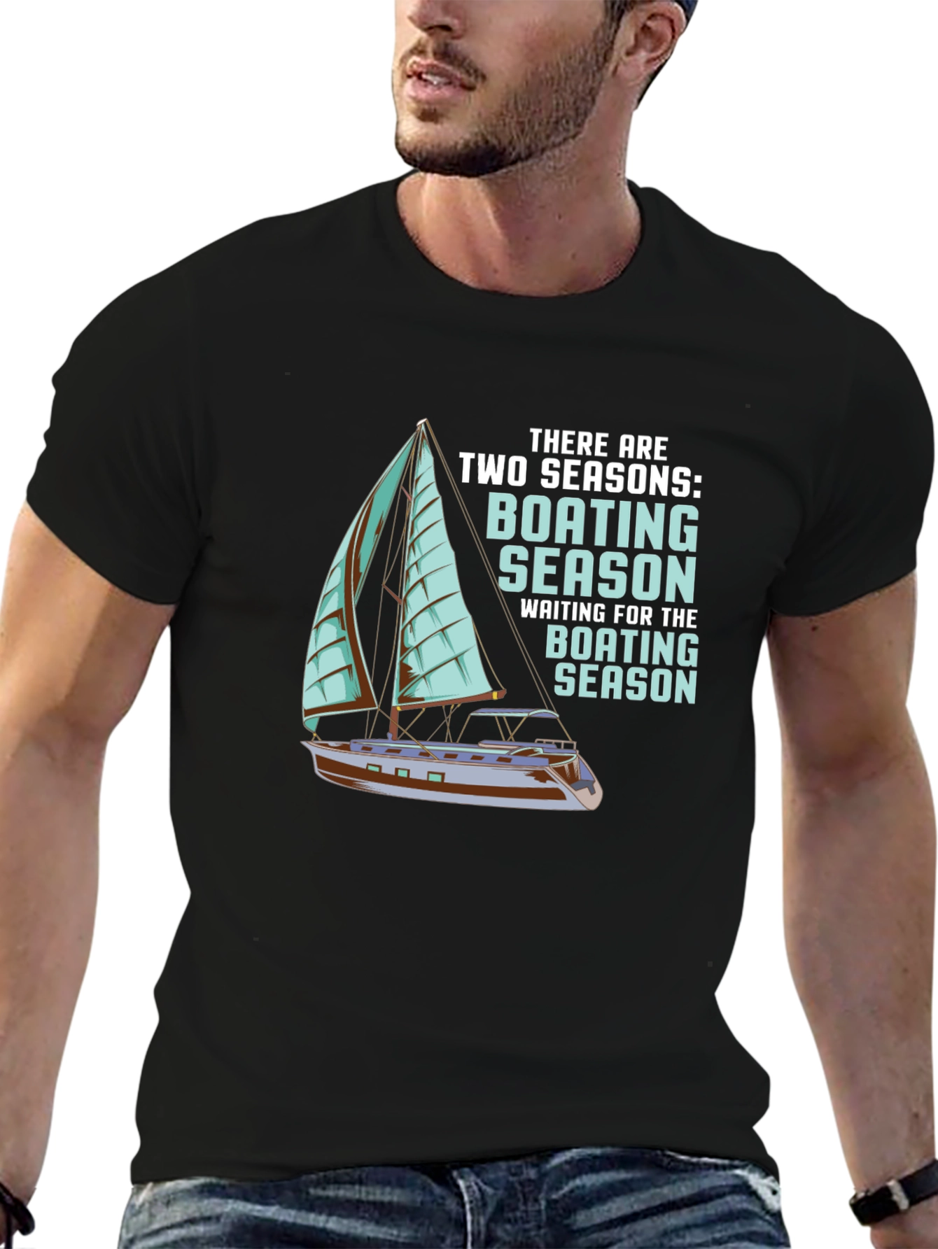 Boating Season T-Shirt - Two Seasons Graphic Tee