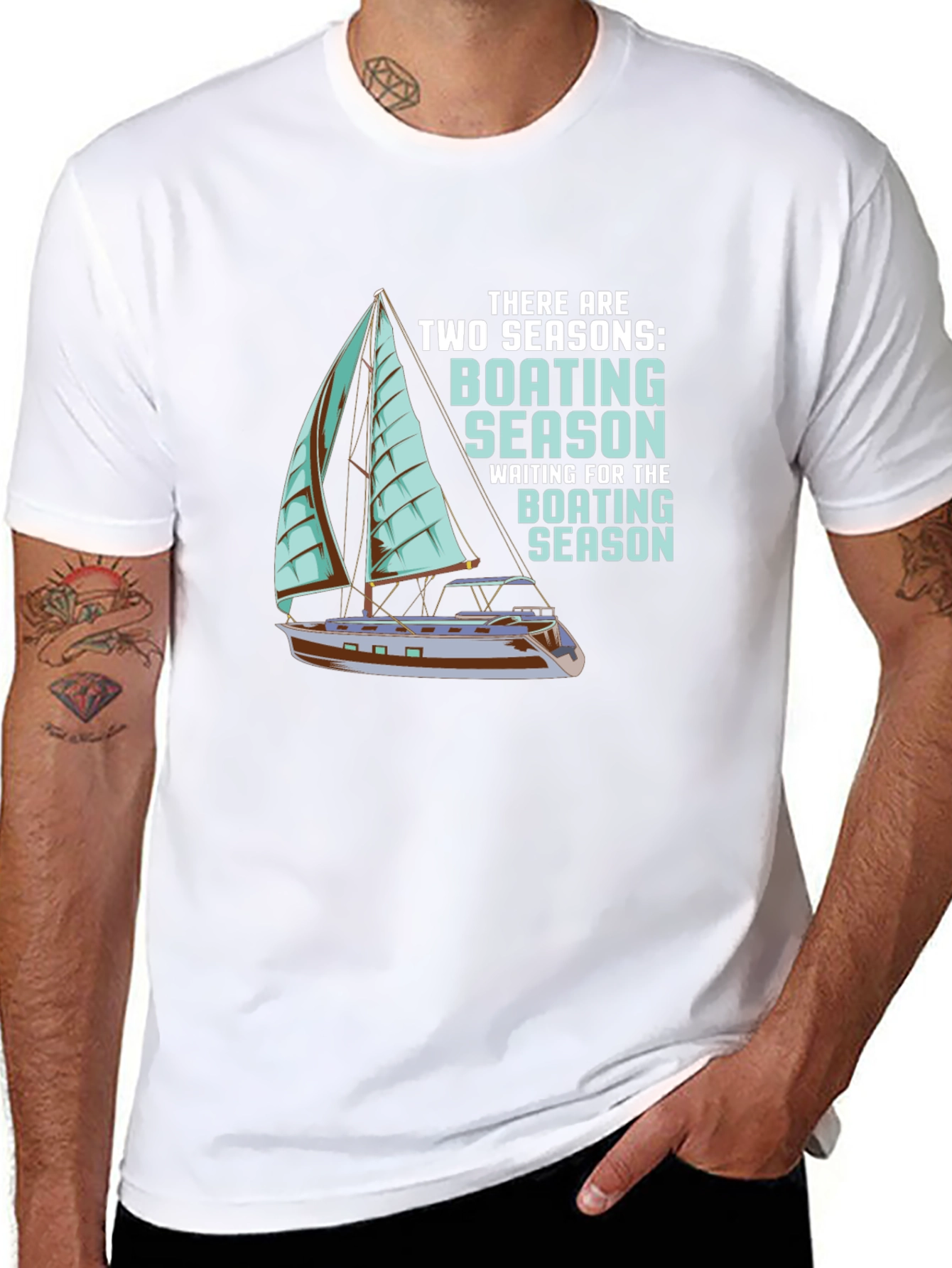 Boating Season T-Shirt - Two Seasons Graphic Tee