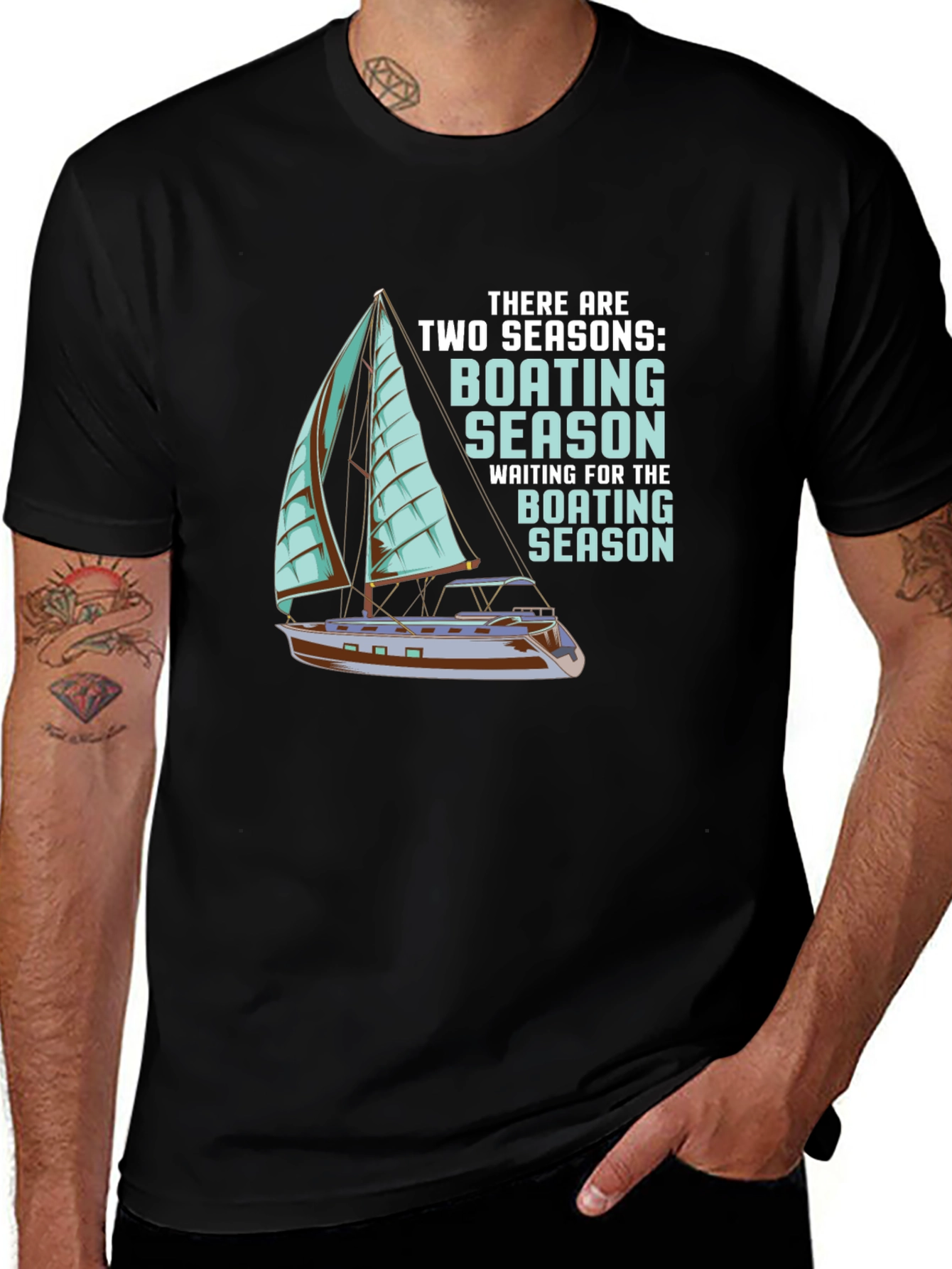 Boating Season T-Shirt - Two Seasons Graphic Tee