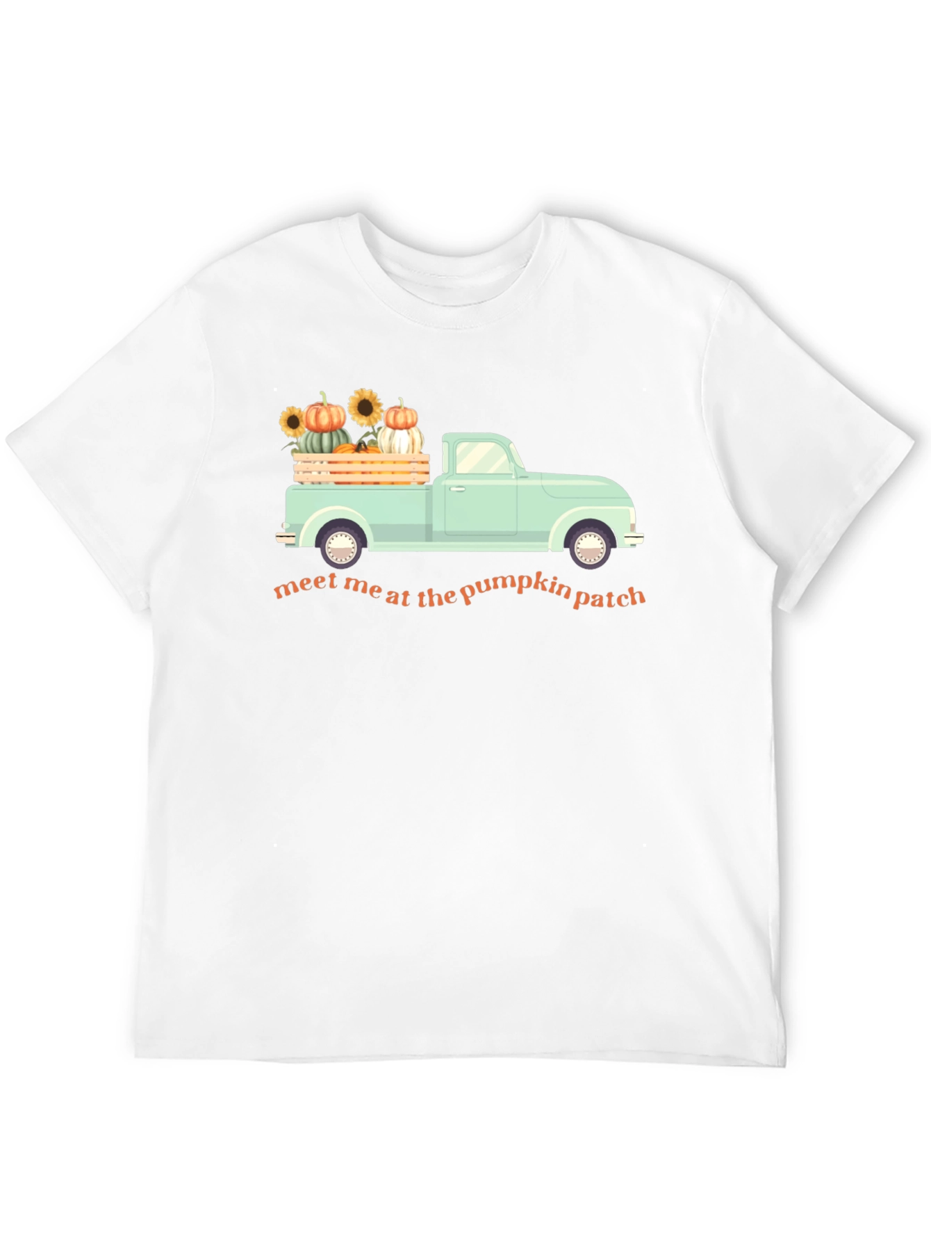 Pumpkin Patch Truck T-Shirt Fall Harvest Graphic Tee