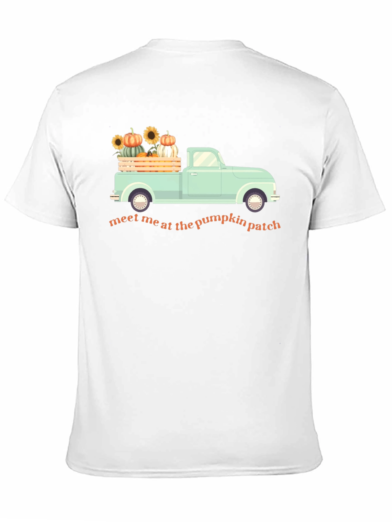 Pumpkin Patch Truck T-Shirt Fall Harvest Graphic Tee