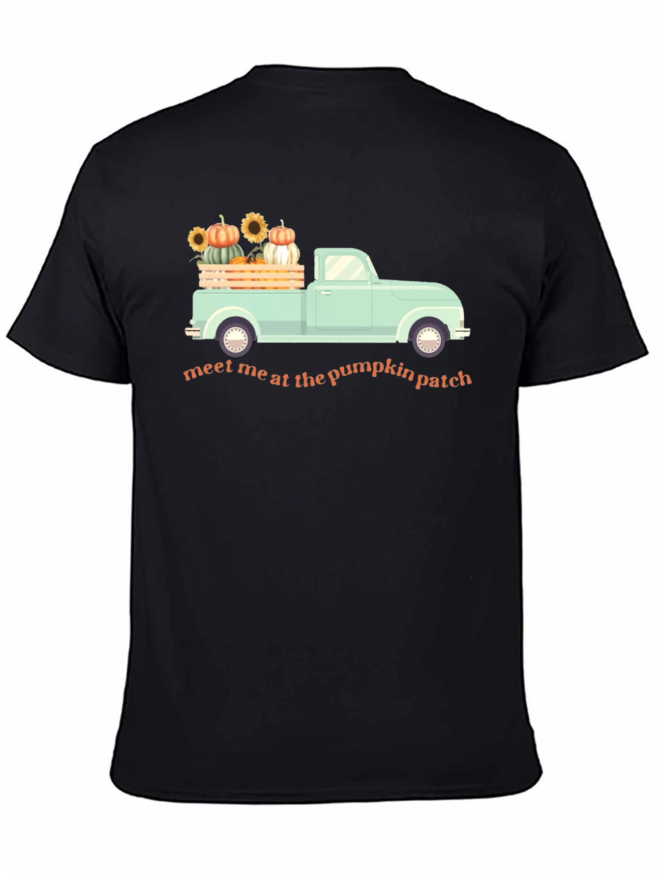 Pumpkin Patch Truck T-Shirt Fall Harvest Graphic Tee