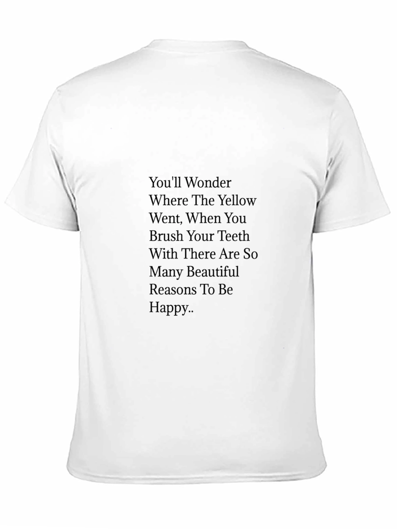 Yellow Went Funny Tee