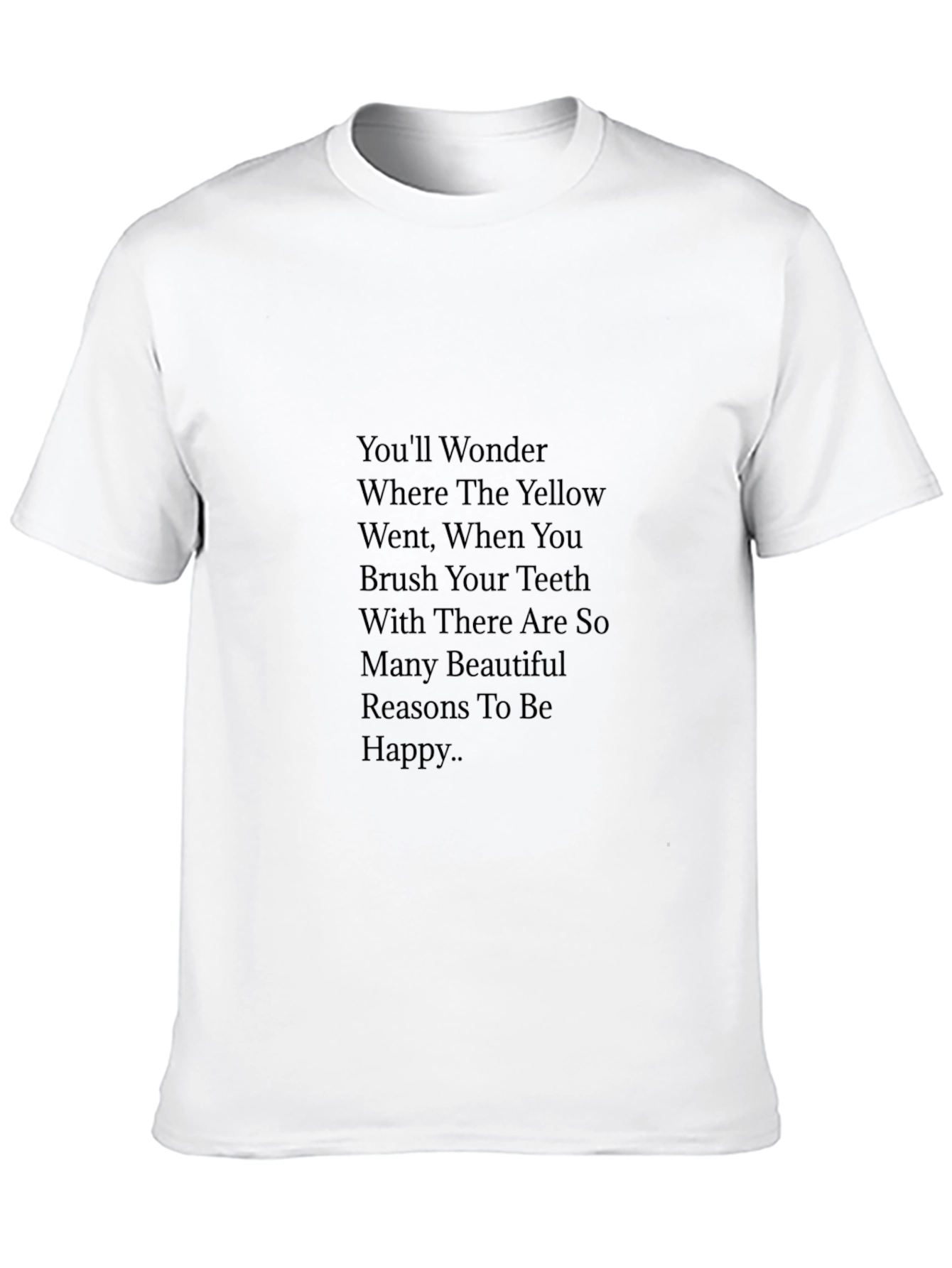 Yellow Went Funny Tee