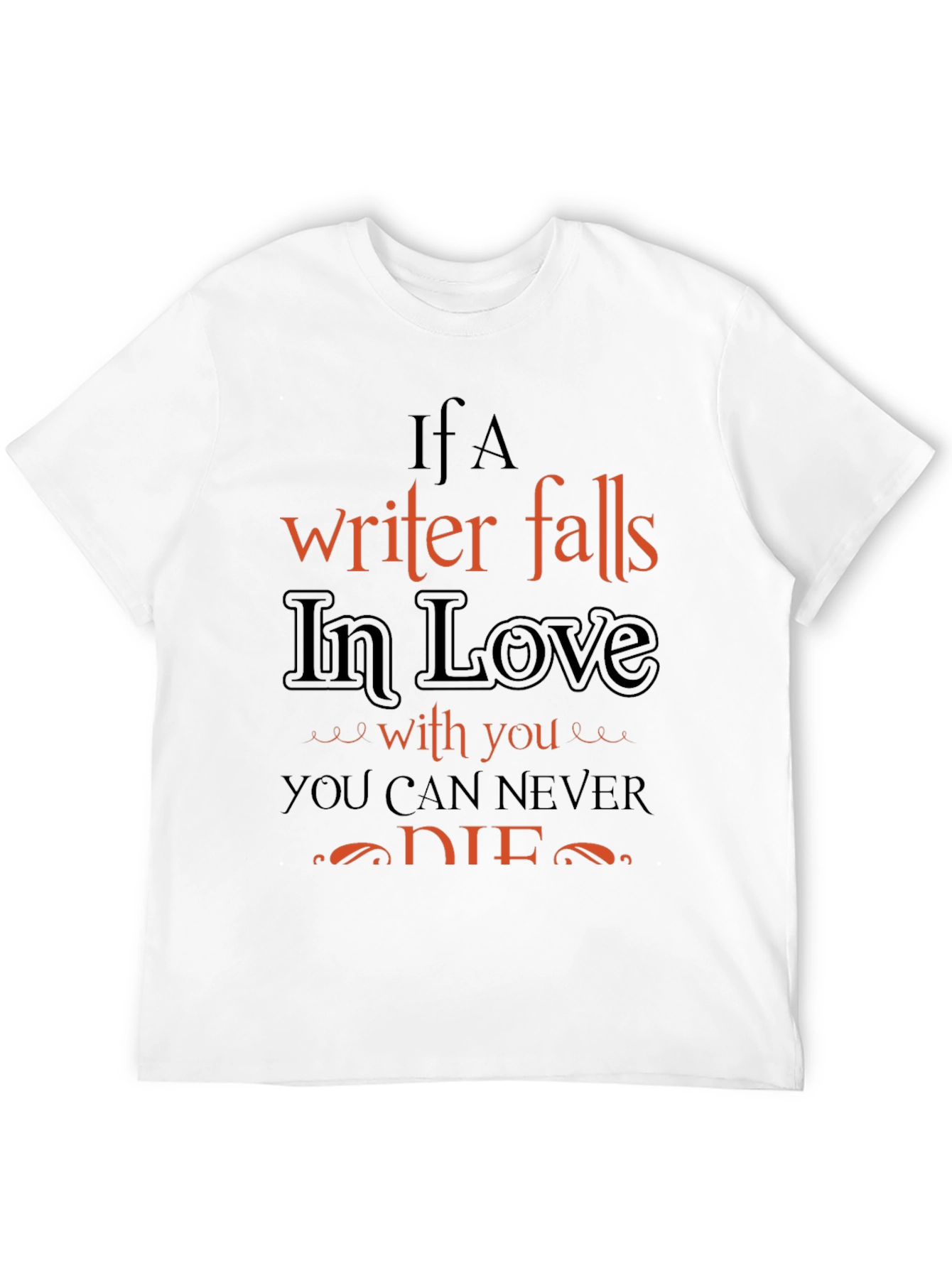 Writers Love Black Graphic Tee