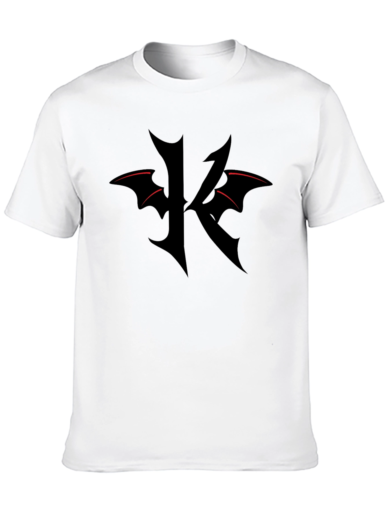 Gothic K T-Shirt - Edgy Dark Style