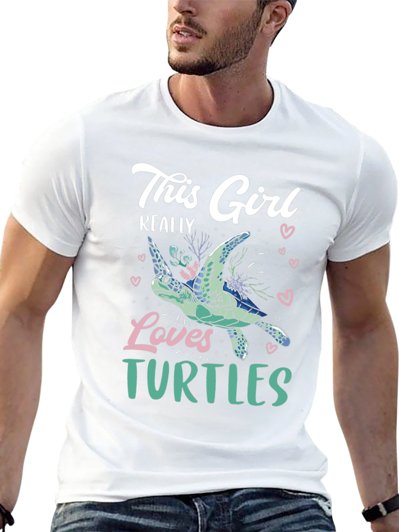 This Girl Loves Turtles Graphic Tee
