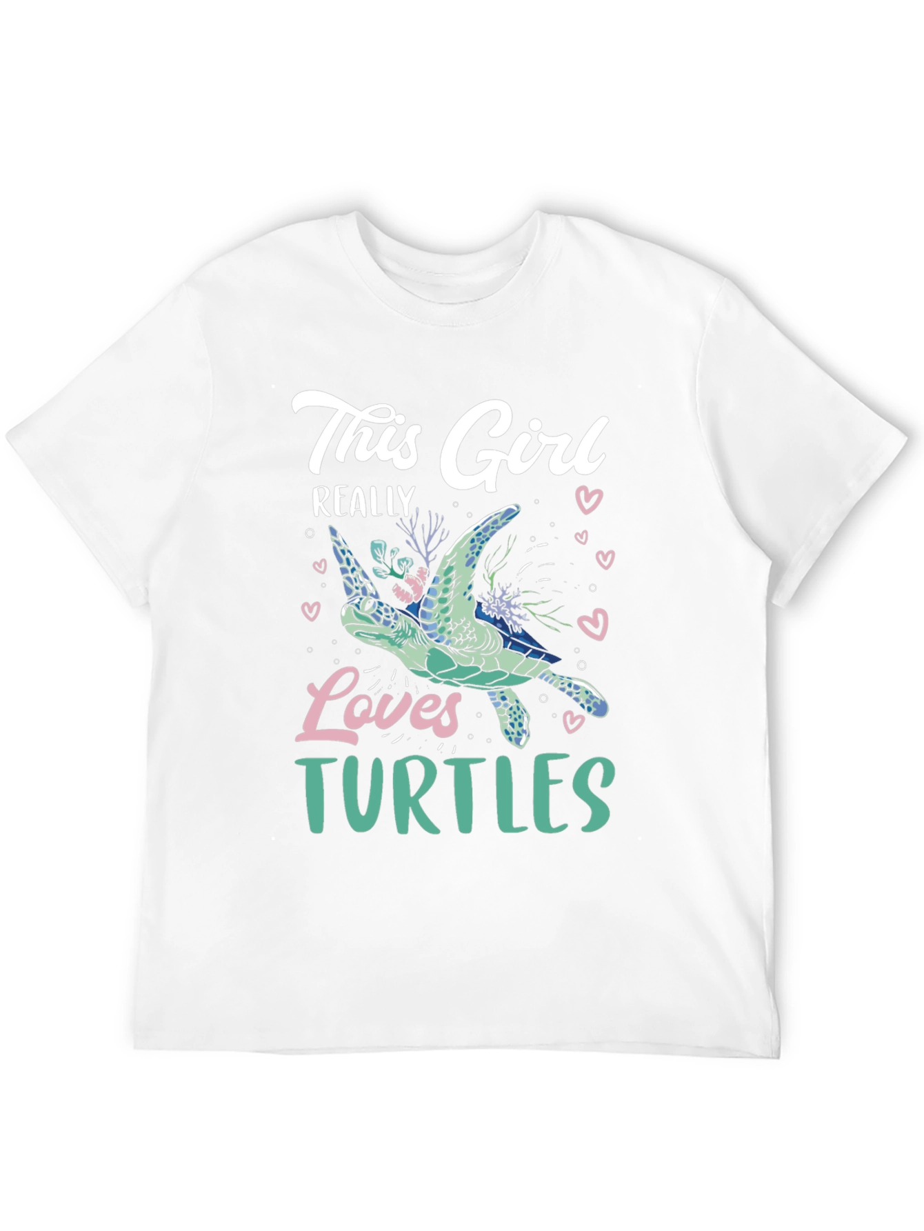 This Girl Loves Turtles Graphic Tee