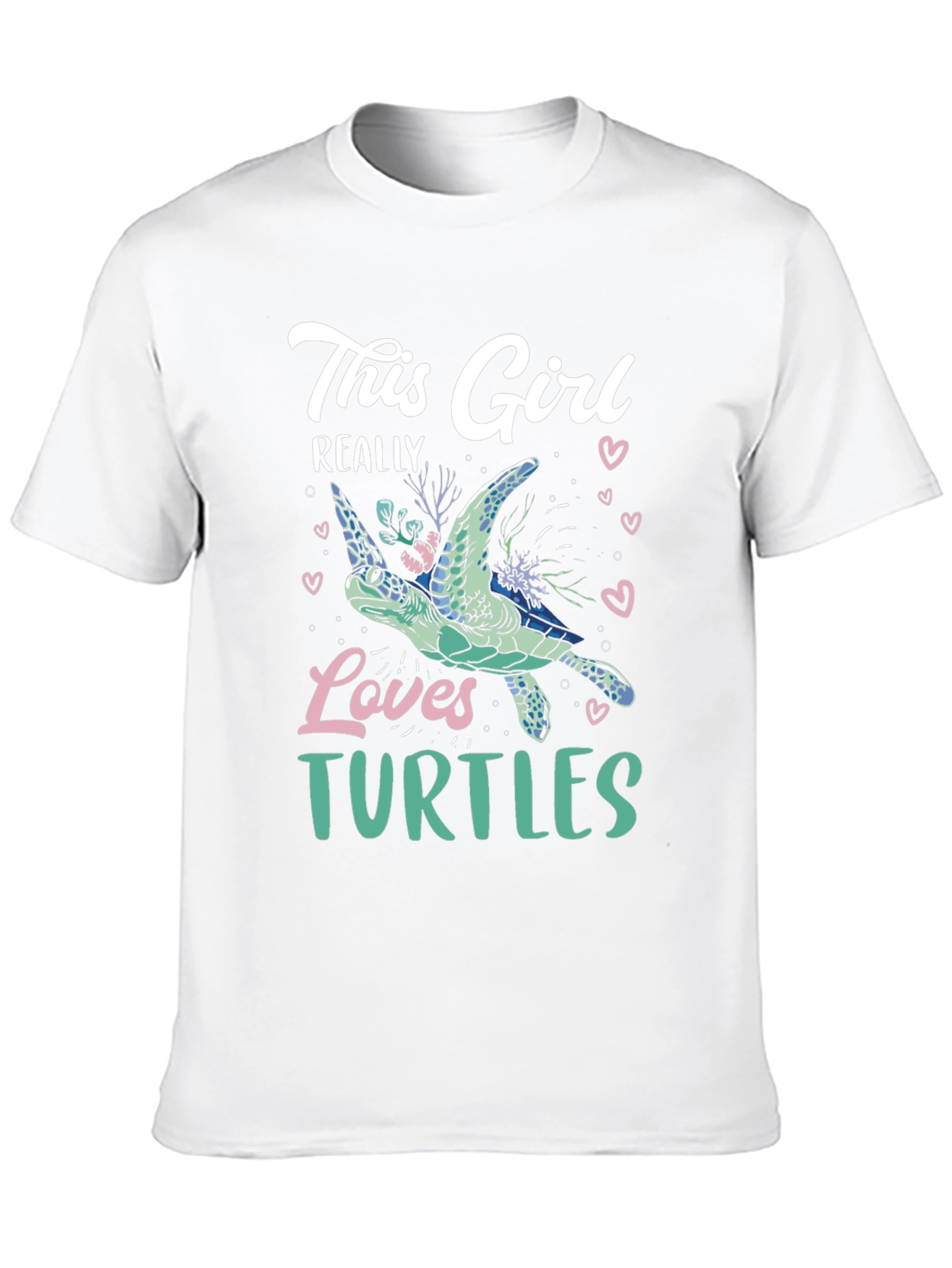 This Girl Loves Turtles Graphic Tee