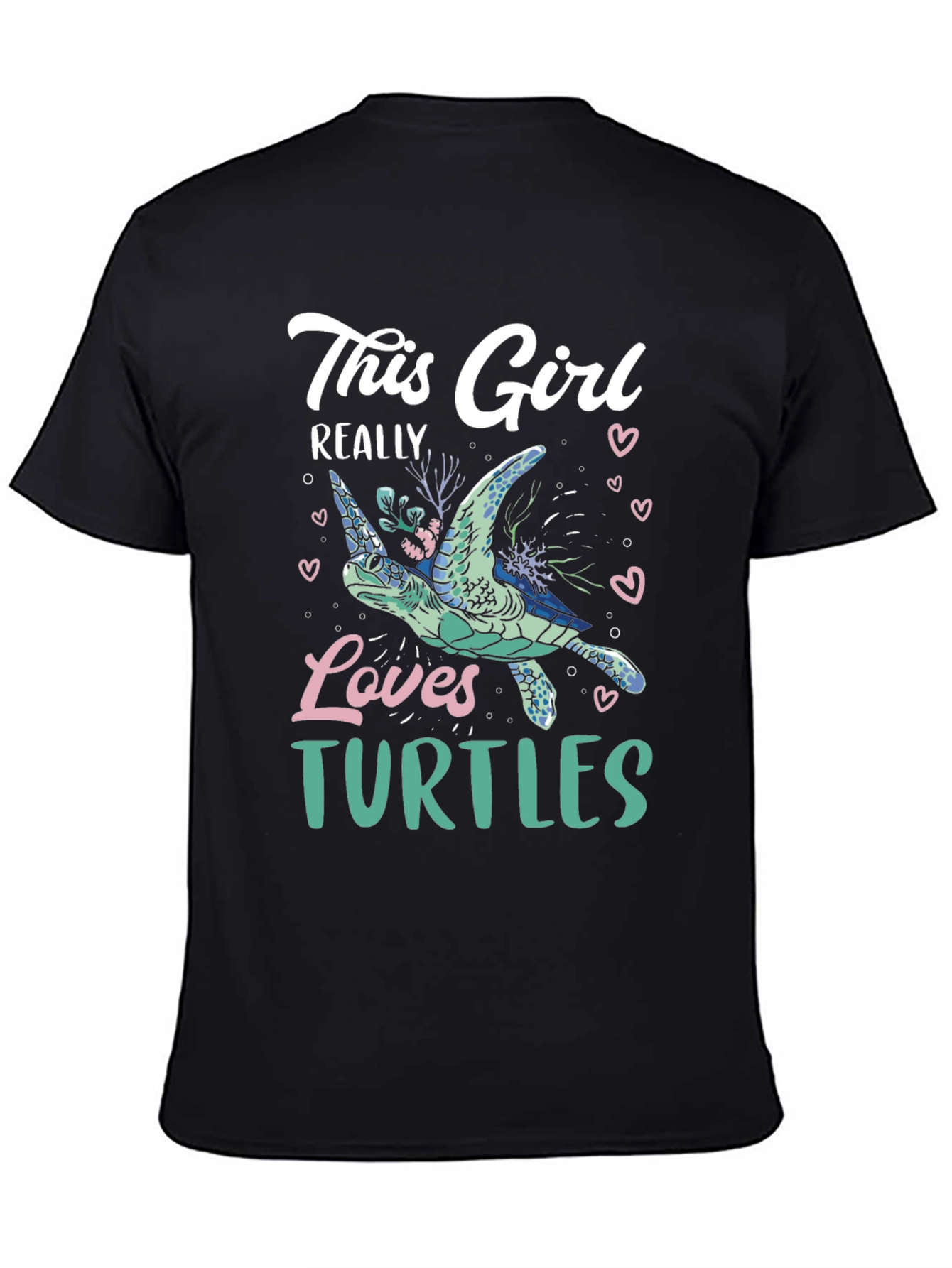 This Girl Loves Turtles Graphic Tee