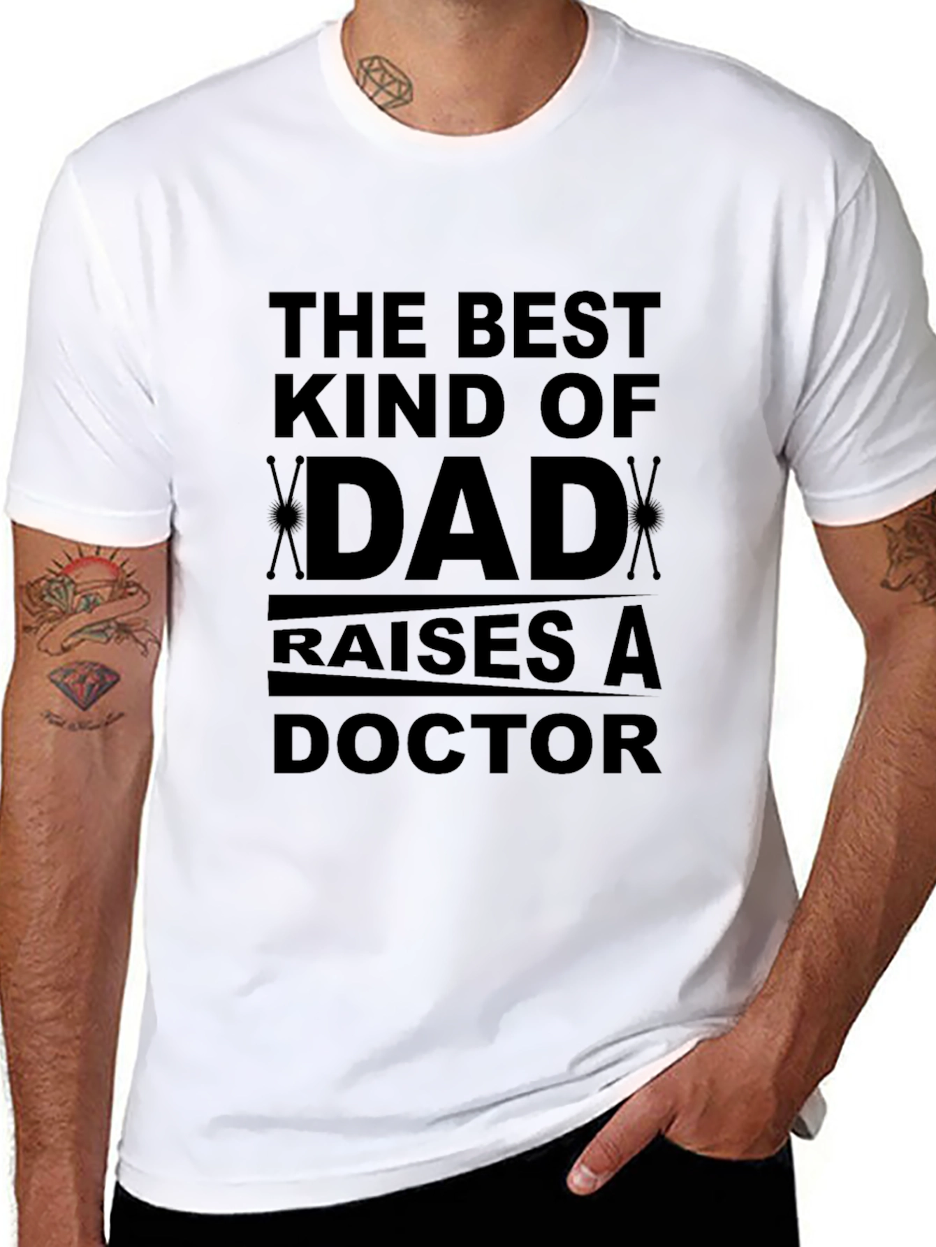 Best Kind of Dad Raises a Doctor T-Shirt