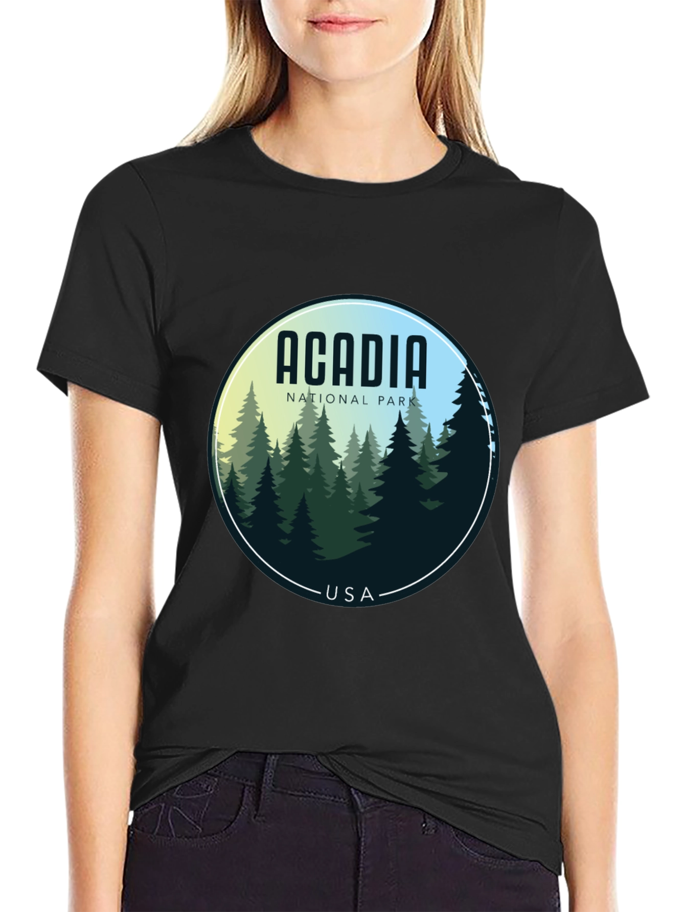 Acadia National Park T-Shirt - Nature Scene Tee