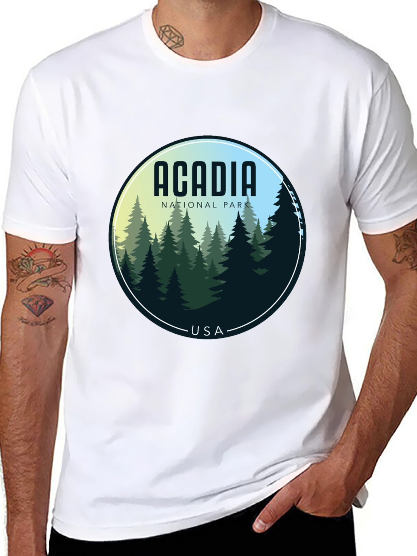 Acadia National Park T-Shirt - Nature Scene Tee