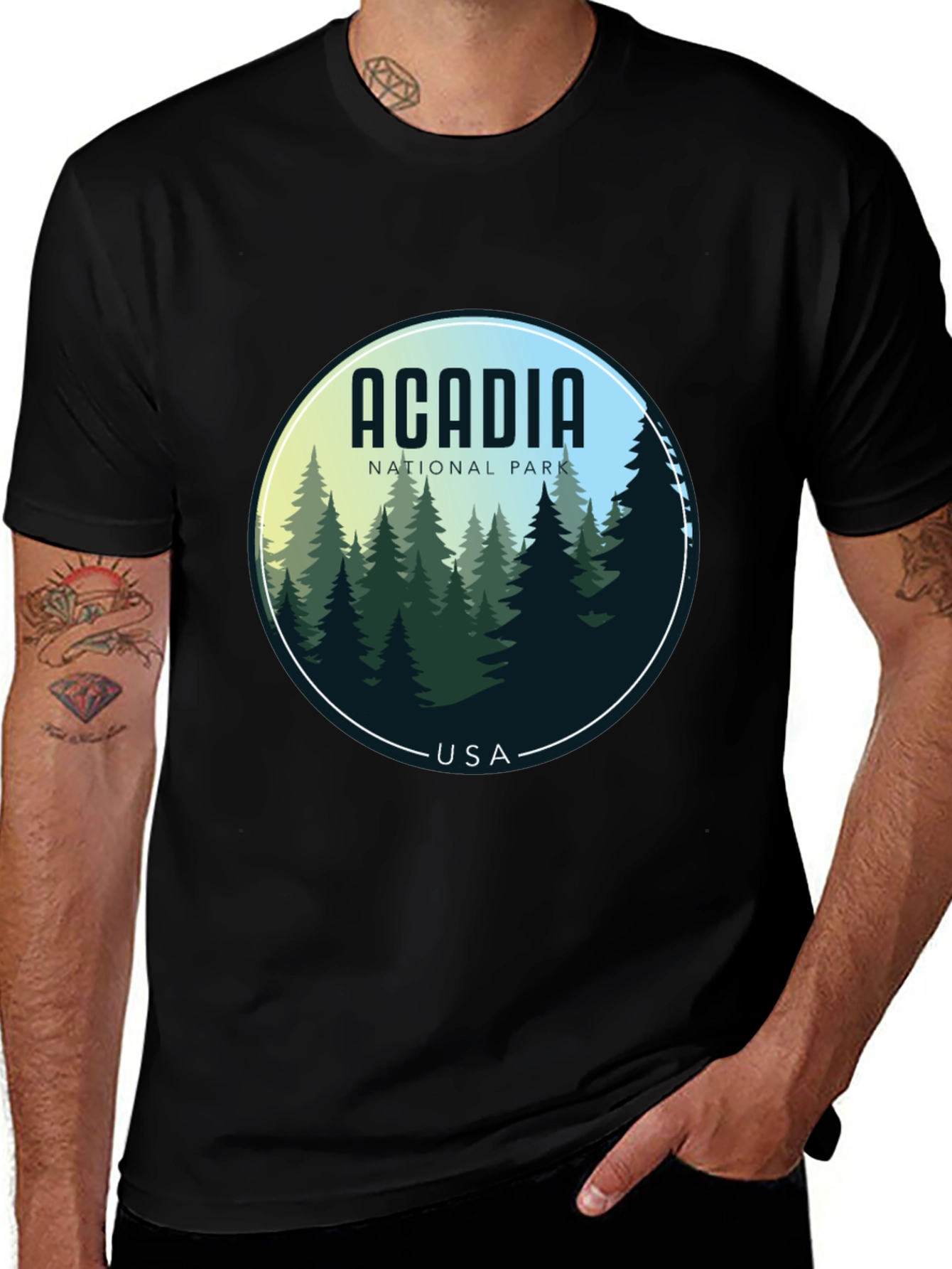 Acadia National Park T-Shirt - Nature Scene Tee