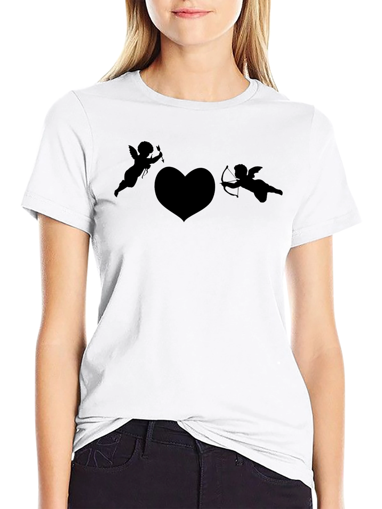 Cupid Love Heart T-Shirt
