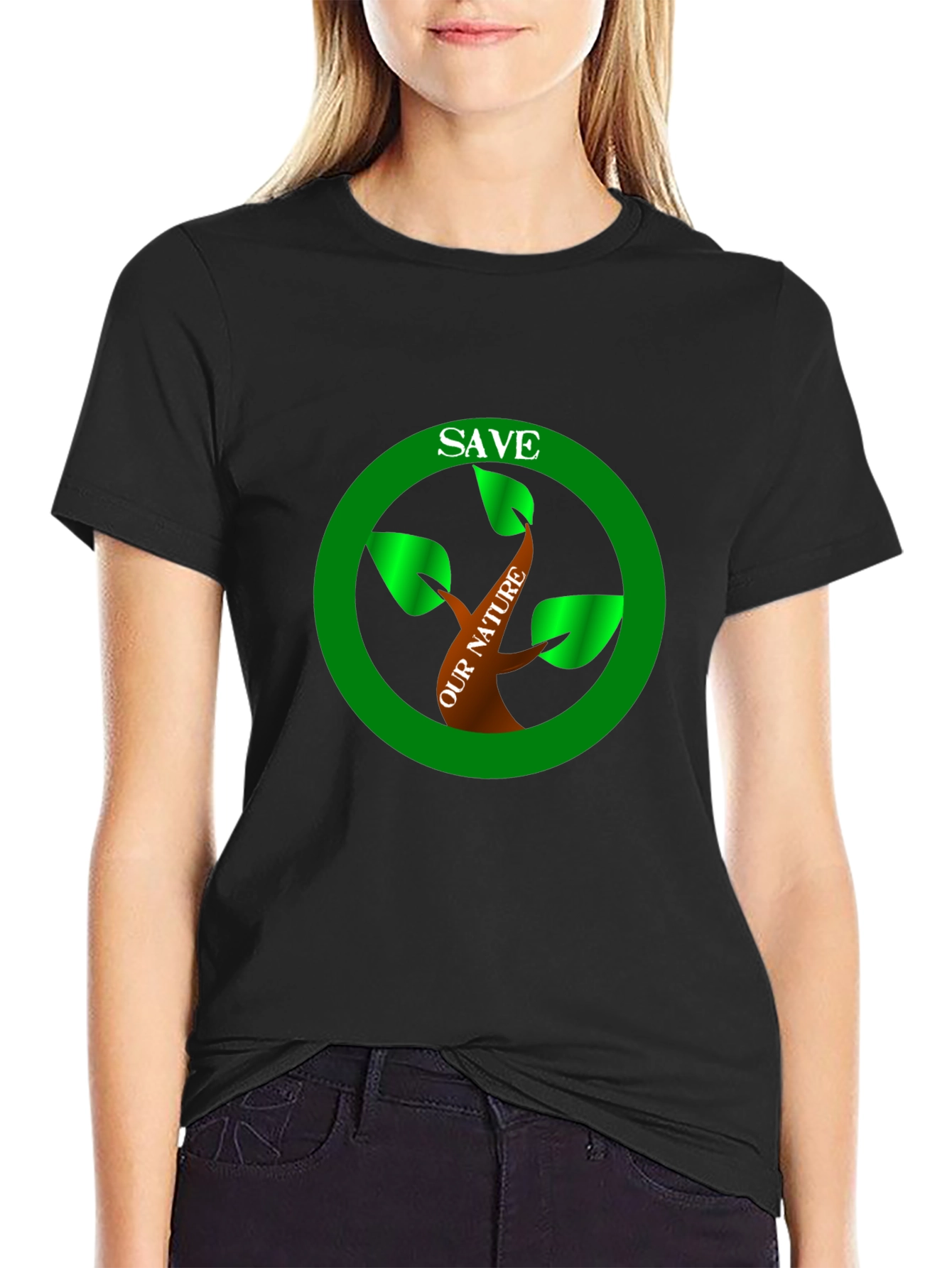 Save Our Nature Graphic Tee - Eco-Friendly
