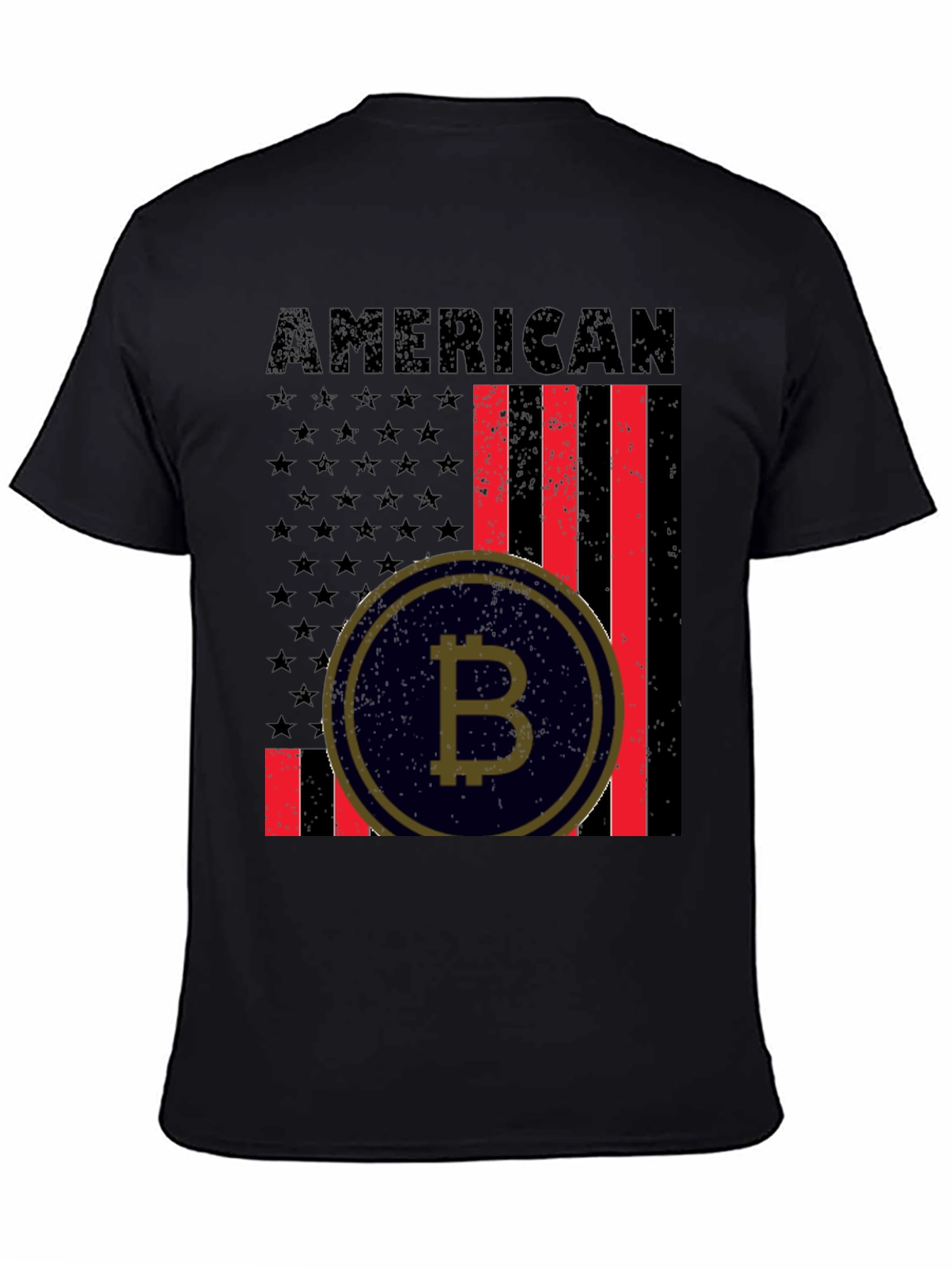 American Bitcoin Patriotic T-Shirt