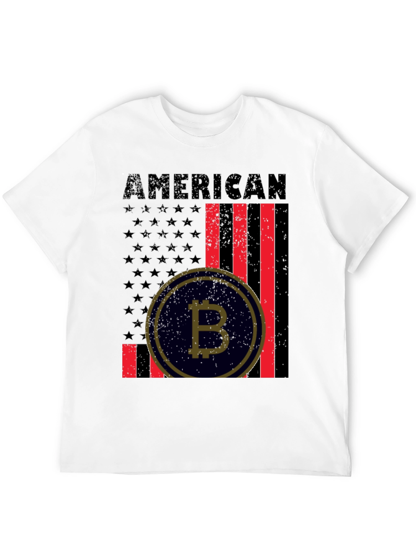 American Bitcoin Patriotic T-Shirt