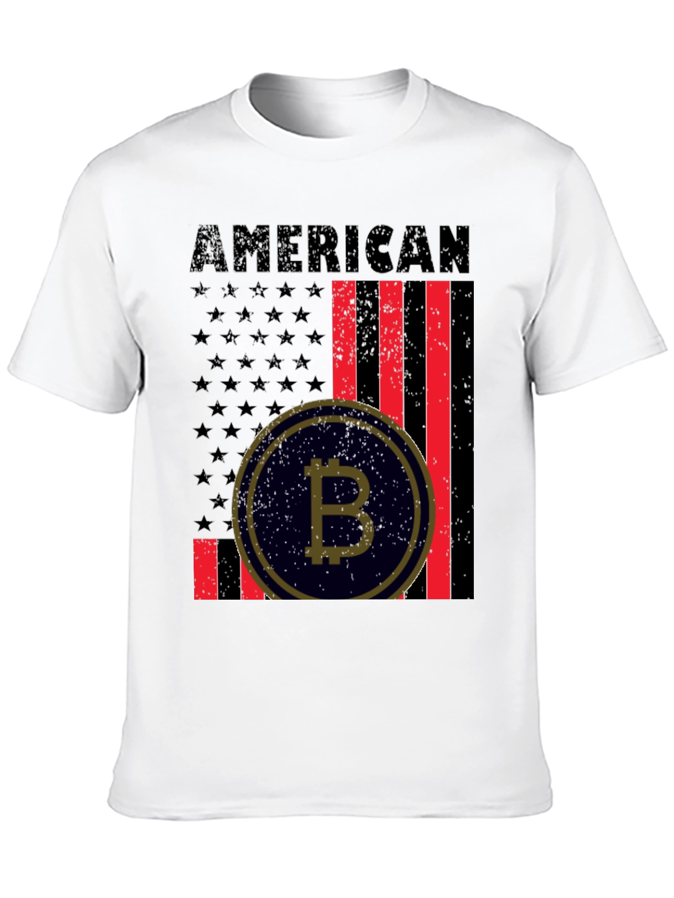 American Bitcoin Patriotic T-Shirt