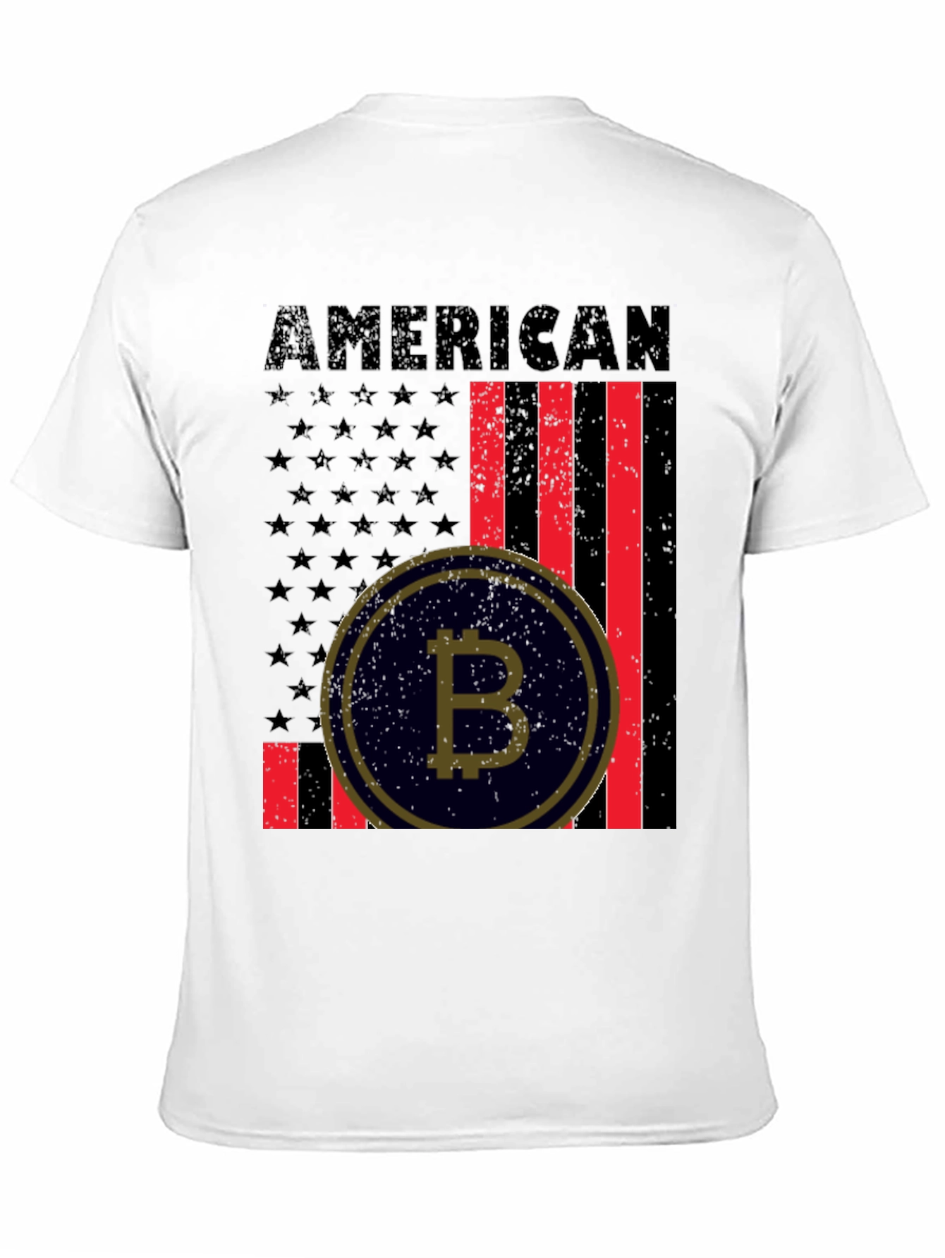American Bitcoin Patriotic T-Shirt