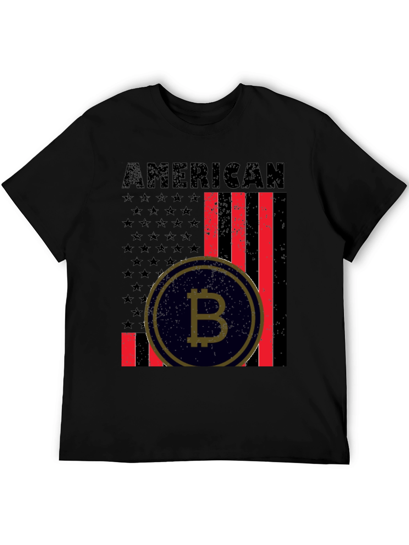 American Bitcoin Patriotic T-Shirt