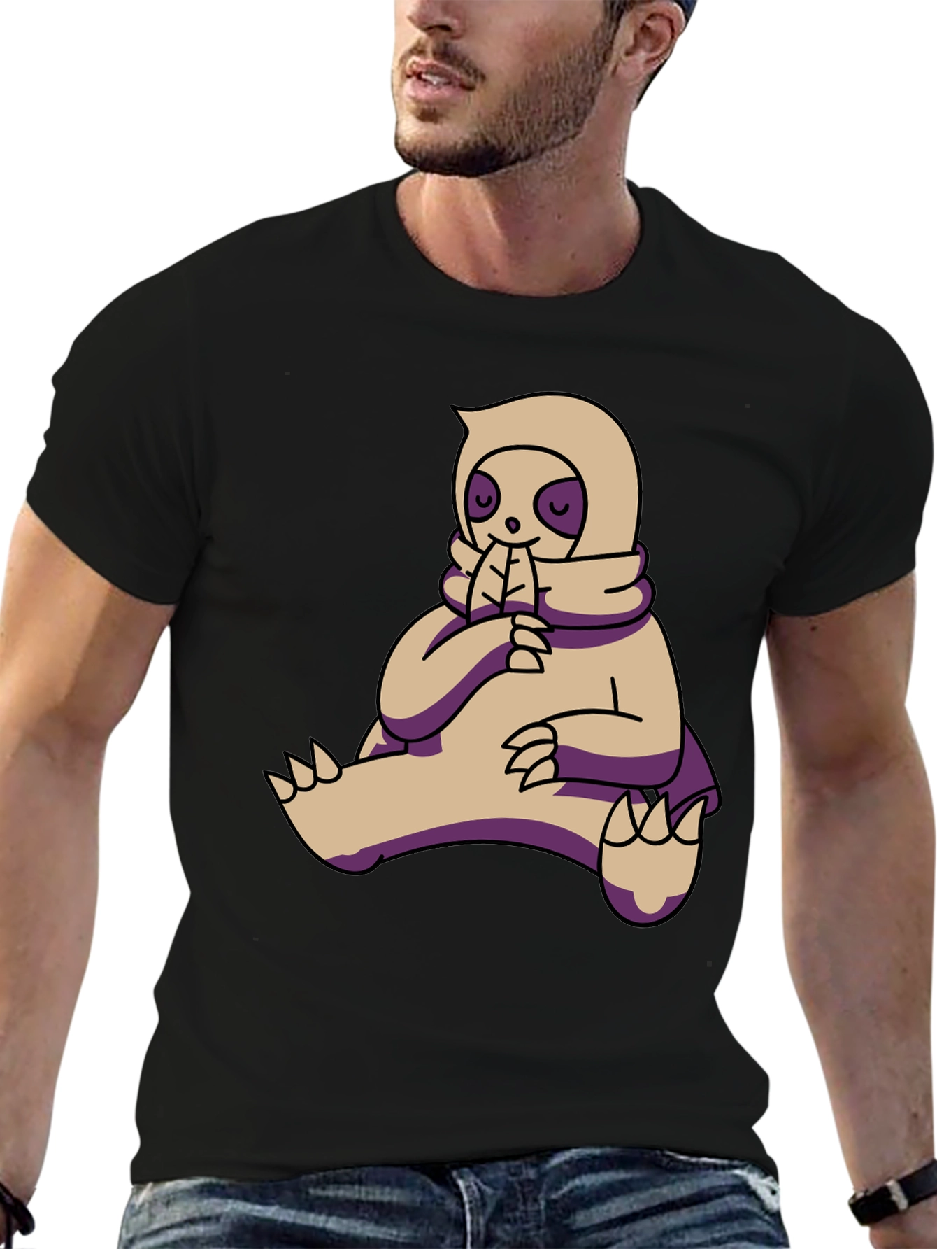 Chill Sloth Graphic T-Shirt - Casual Style