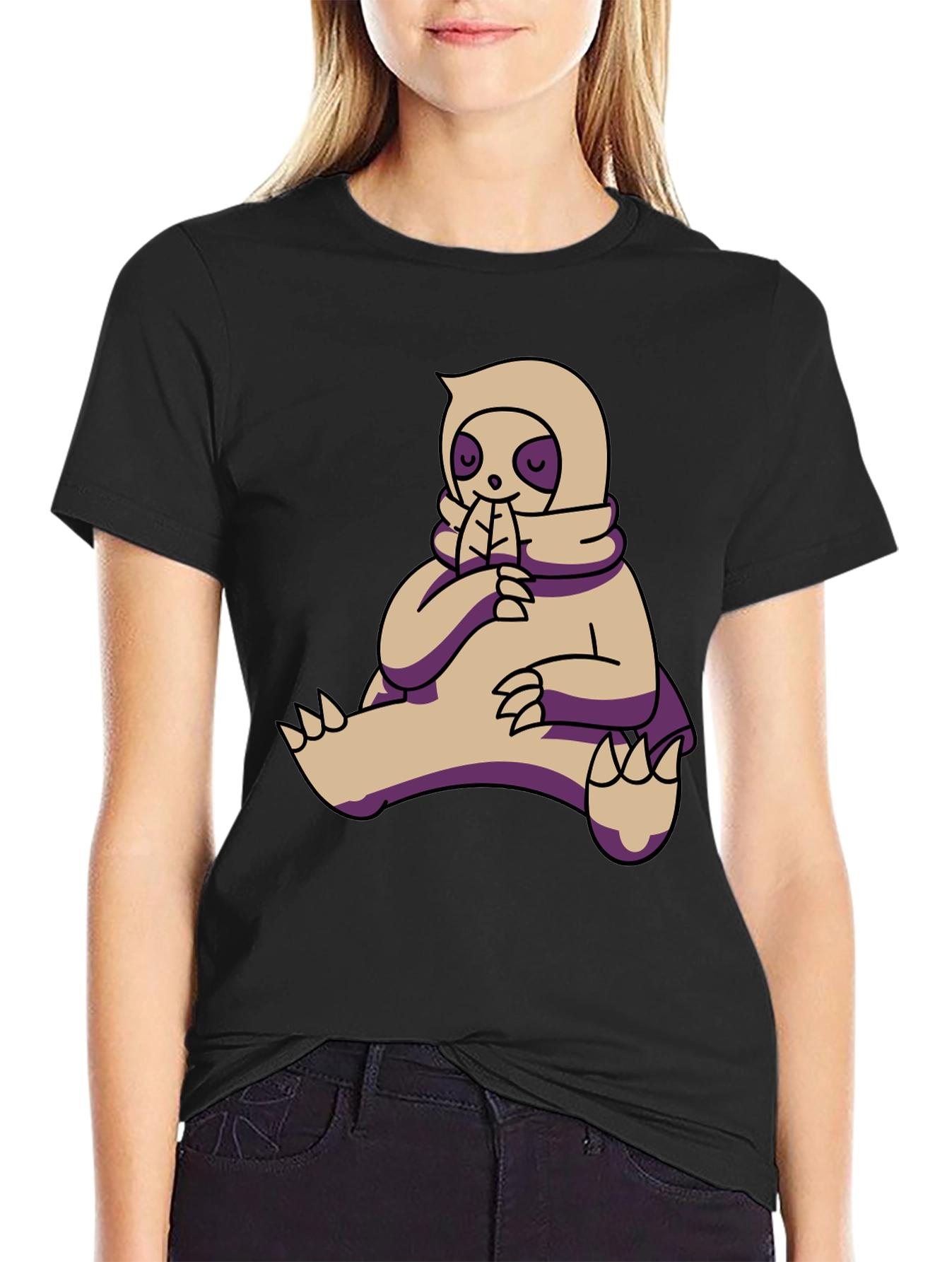 Chill Sloth Graphic T-Shirt - Casual Style
