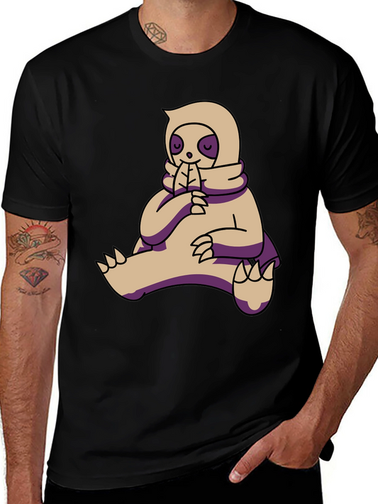 Chill Sloth Graphic T-Shirt - Casual Style