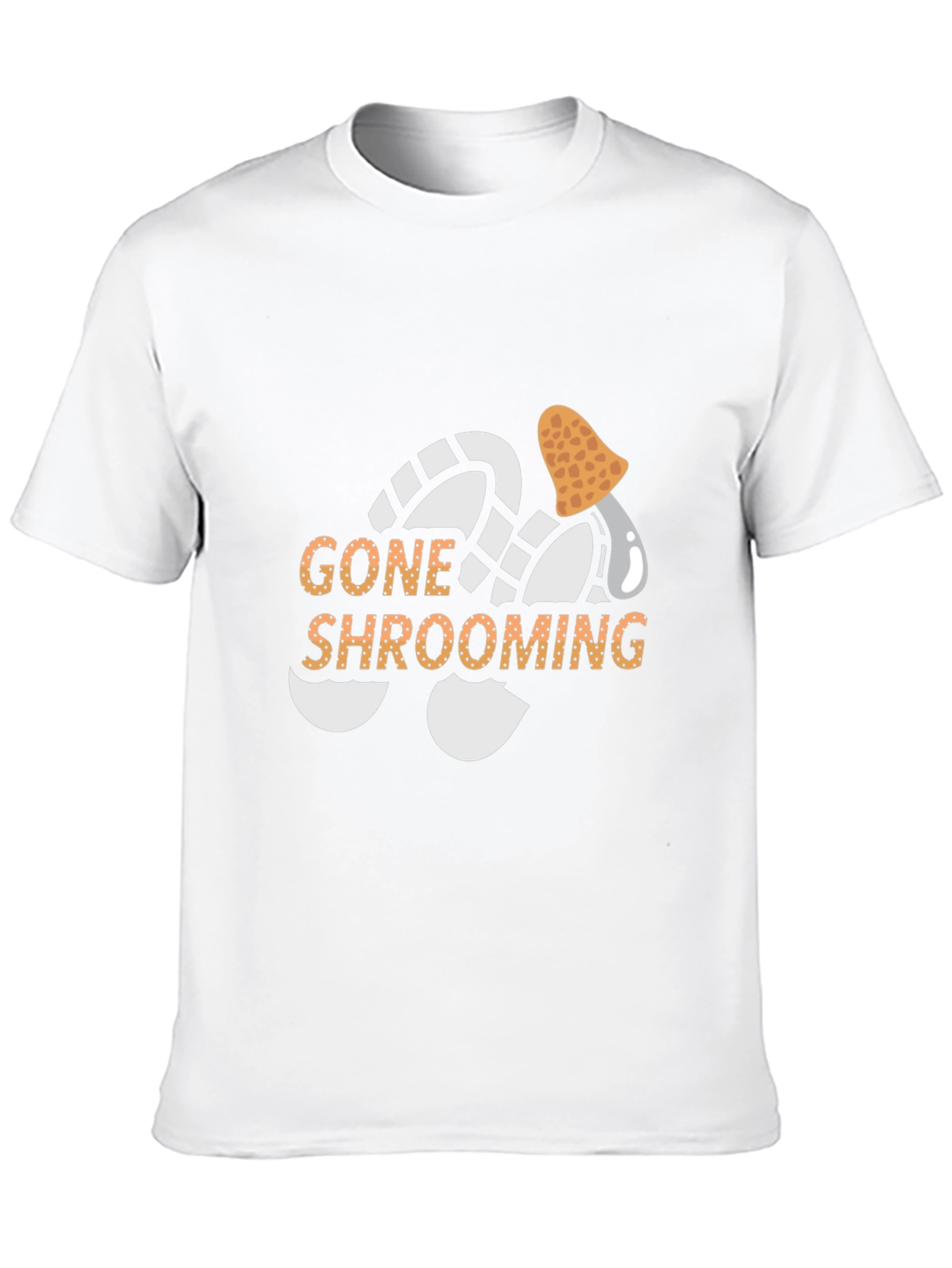 Gone Shrooming Graphic T-Shirt - Black