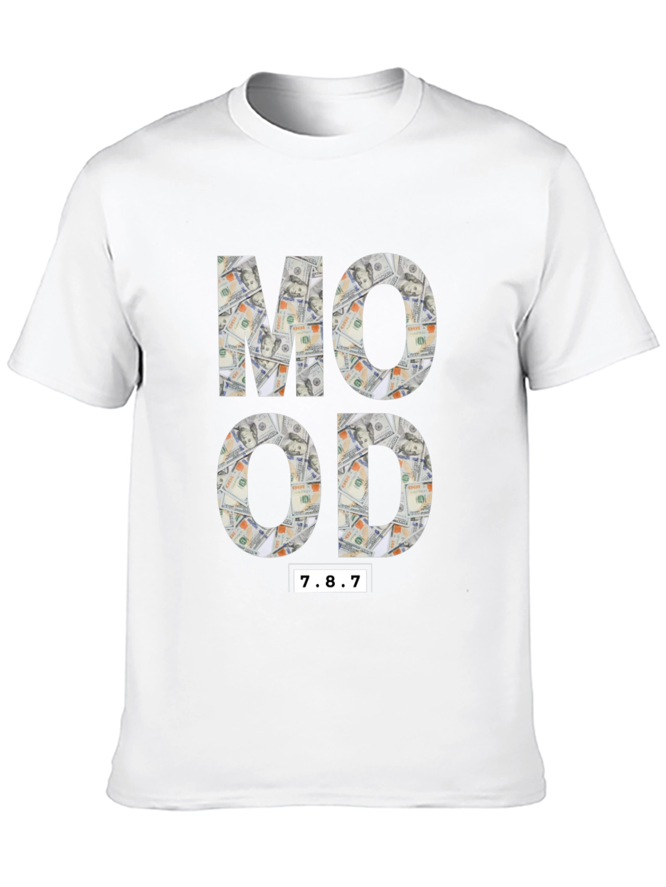 Money Mood Black Graphic T-Shirt